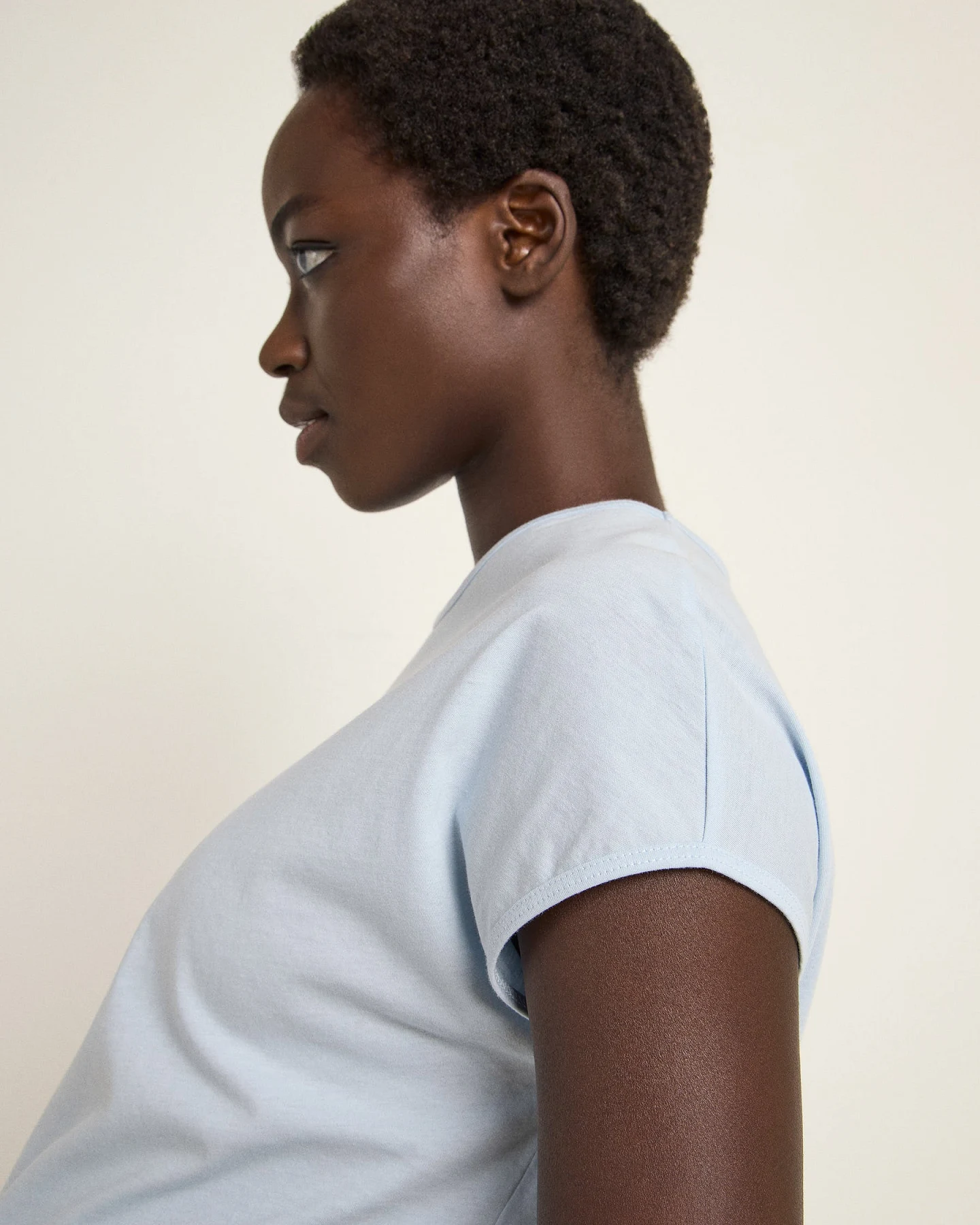 Shirt (GOTS) mit überschnittener Schulter – Ansicht 4