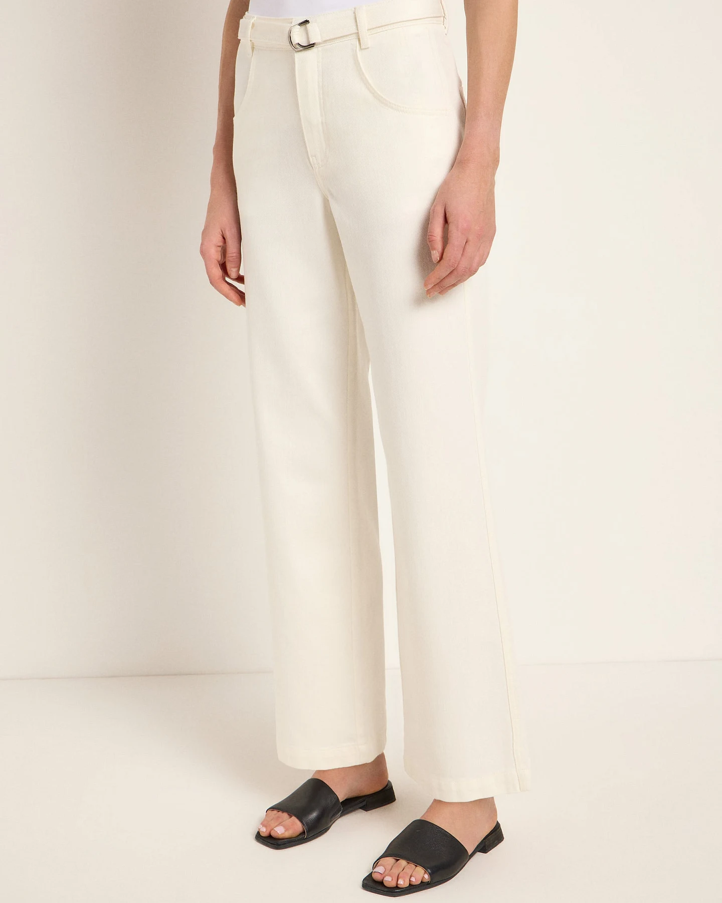 Hose mit Gürtel (GOTS) – Ansicht 4