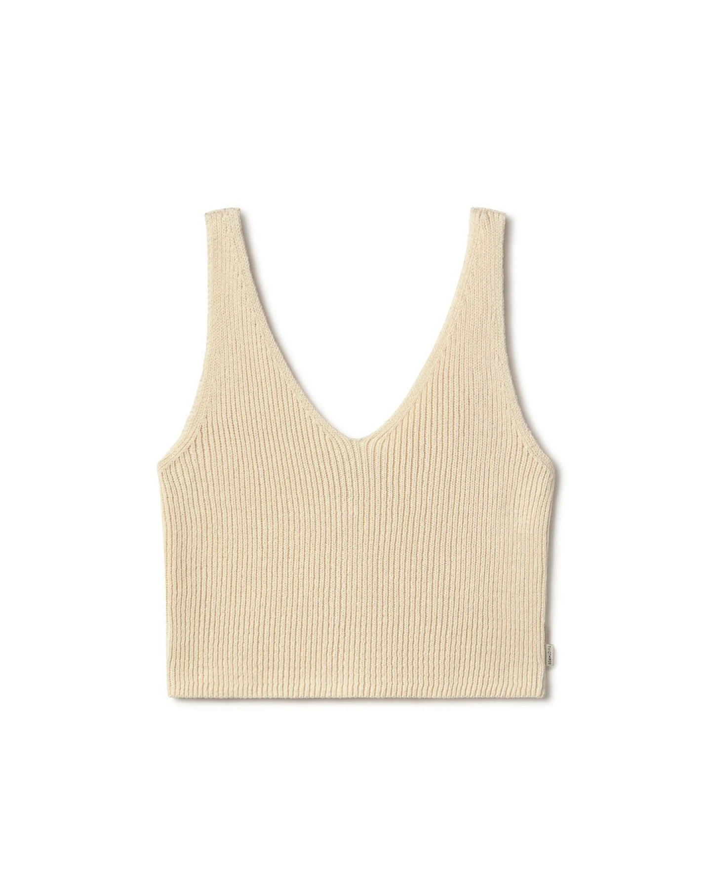 TWOTHIRDS Damen vegan Top Makawao Ecru – Ansicht 2