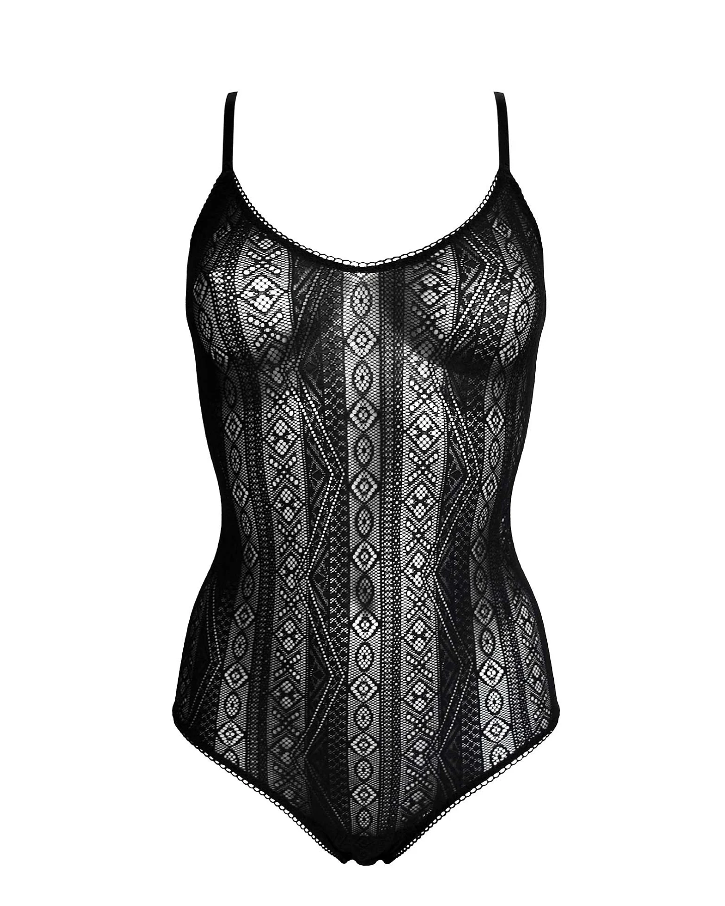 Anekdot Damen vegan Body Liebling Schwarz – Ansicht 2