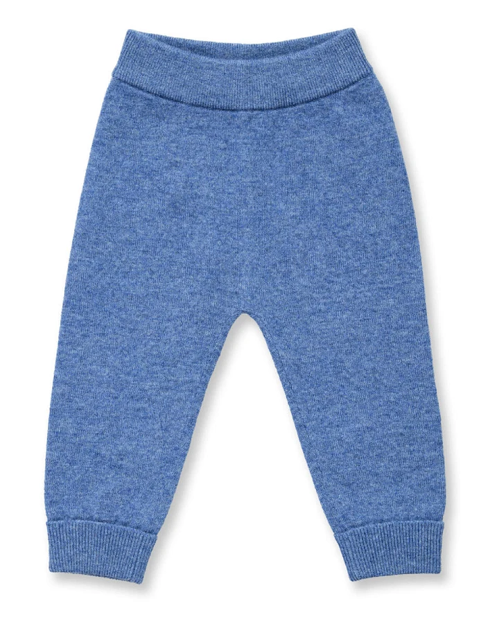 Sense Organics - Merino-Leggings jeansblau melange