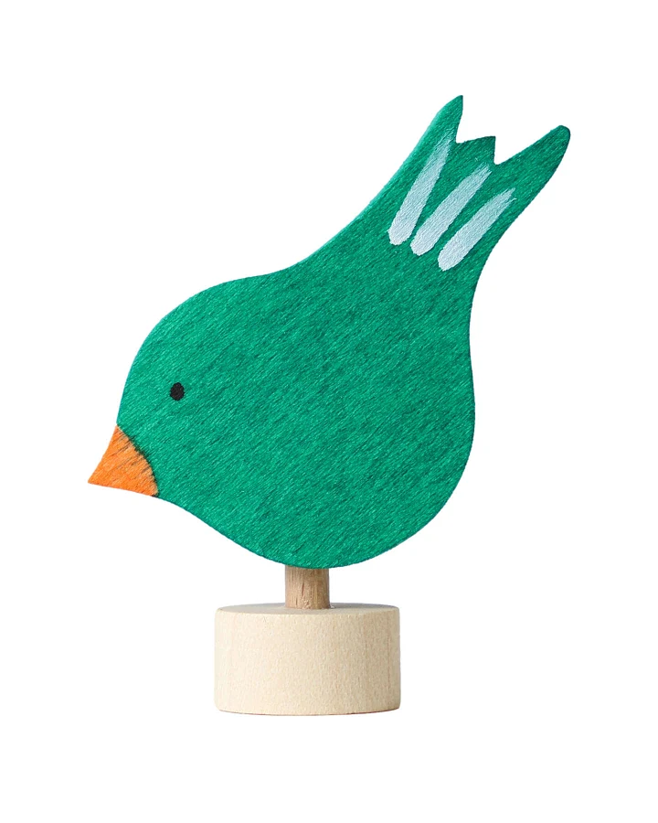 Produktseite: Grimms - Geburtstagsstecker pickender Vogel