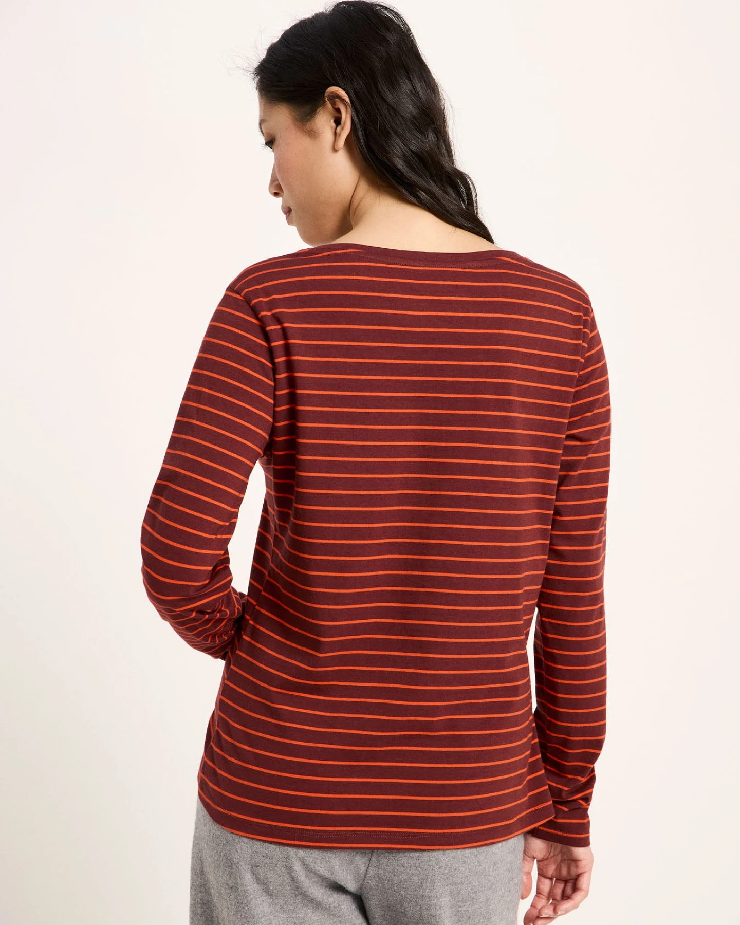 Streifen Langarmshirt (GOTS) – Ansicht 4
