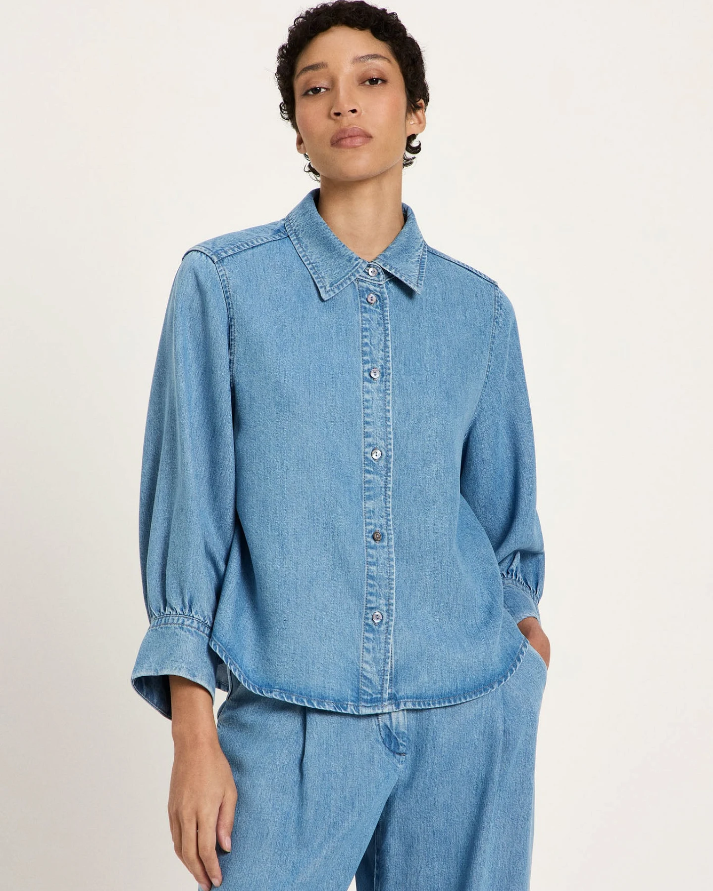 Jeans Bluse – Ansicht 3
