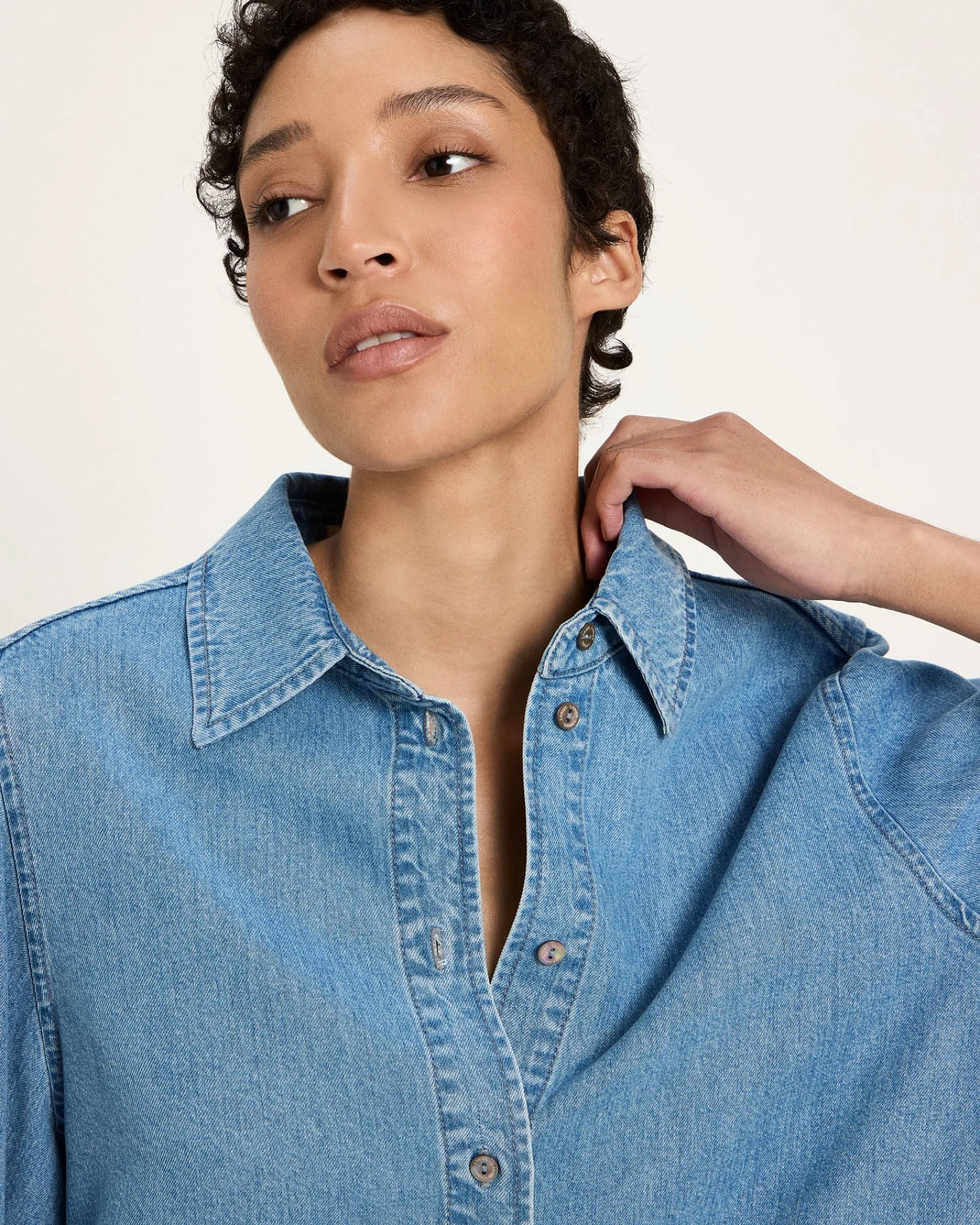 Jeans Bluse – Ansicht 4