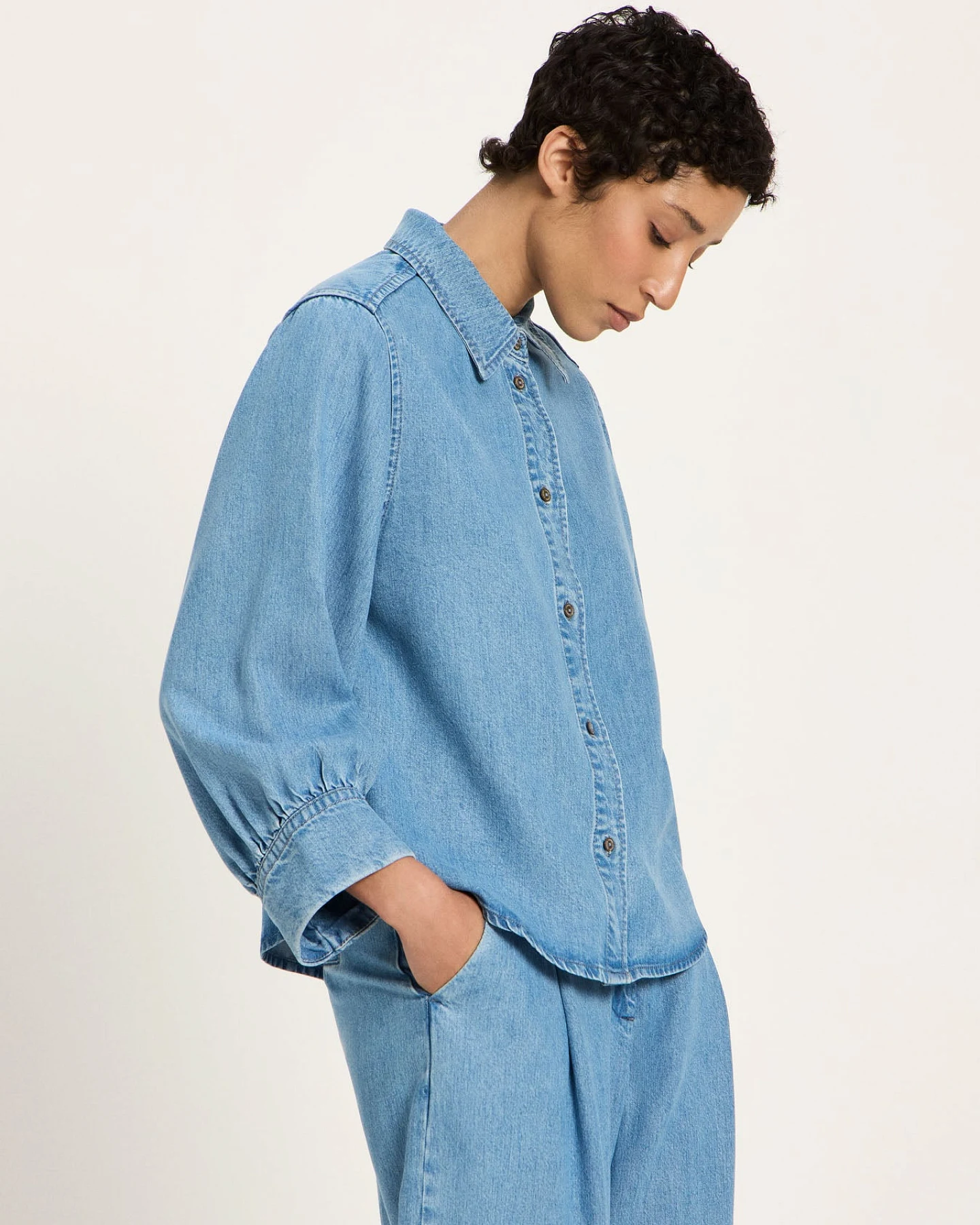 Jeans Bluse – Ansicht 2