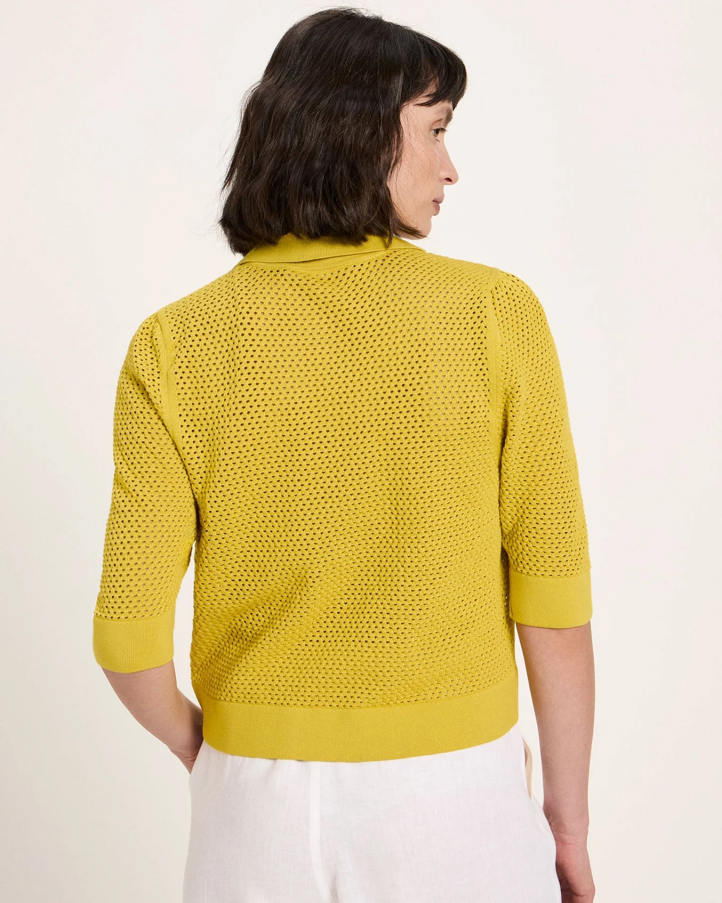 Strickjacke kurzarm (GOTS) – Ansicht 4