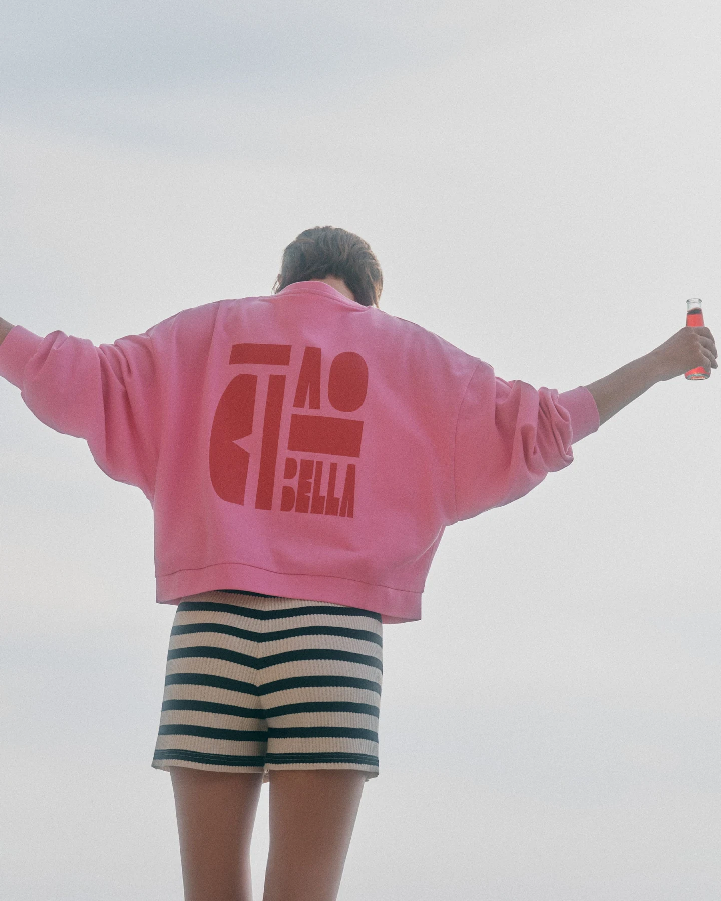 Shorts mit Streifen (GOTS) – Ansicht 2