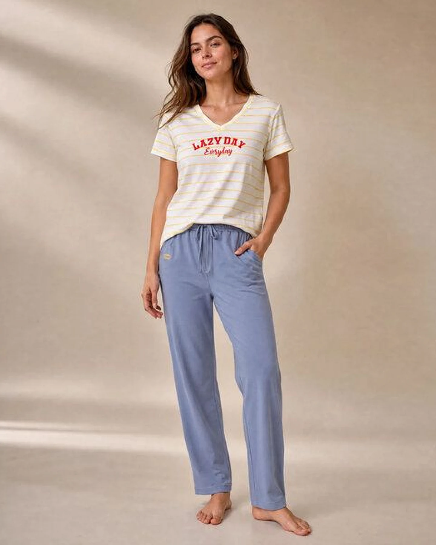GARY MASH Pyjama Nancy aus TENCEL Lyocell Mix – Ansicht 2