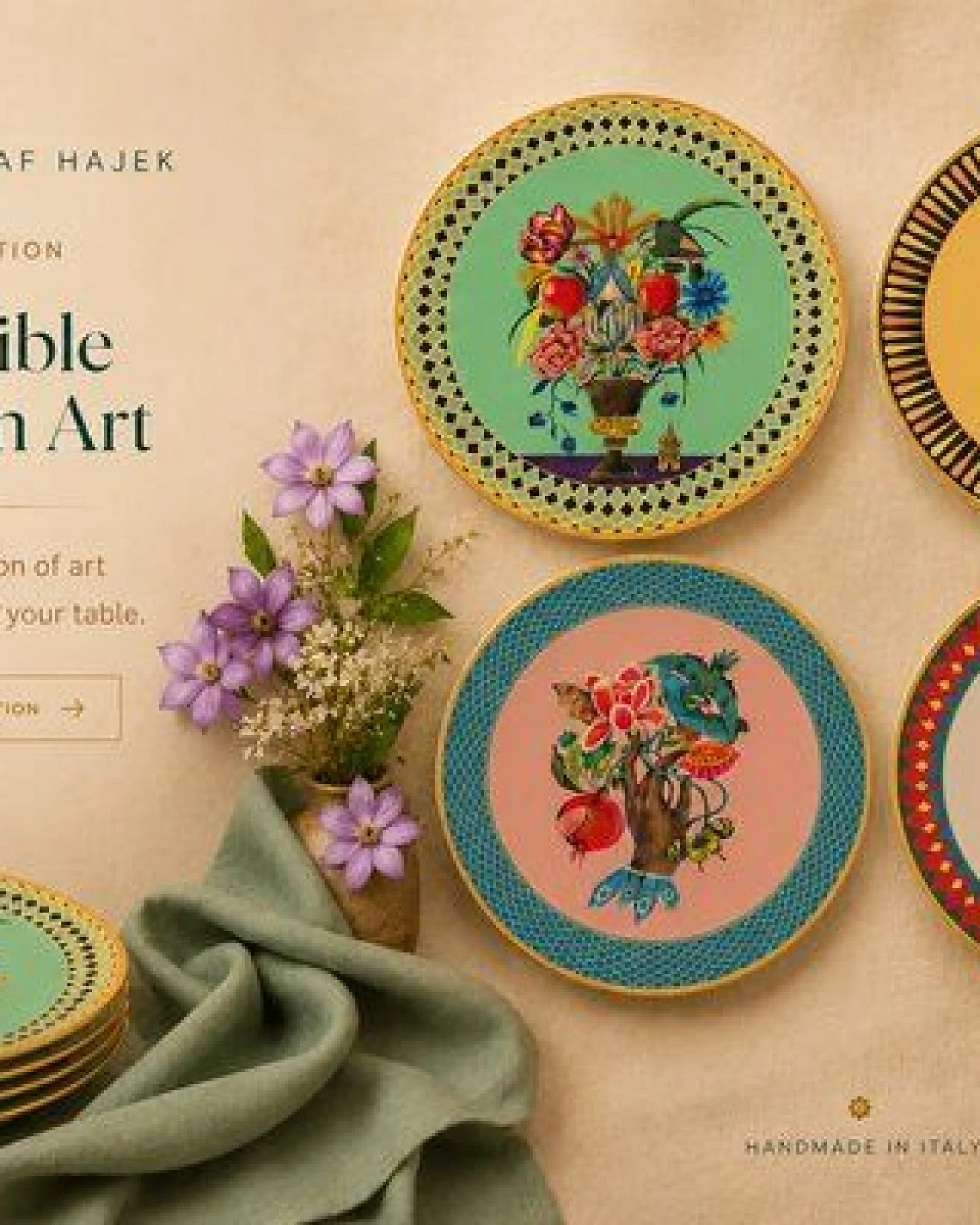 Izanami Tableware Jetzt vorbestellen Frame to Fork – Izanami x Olaf Hajek – Ansicht 2