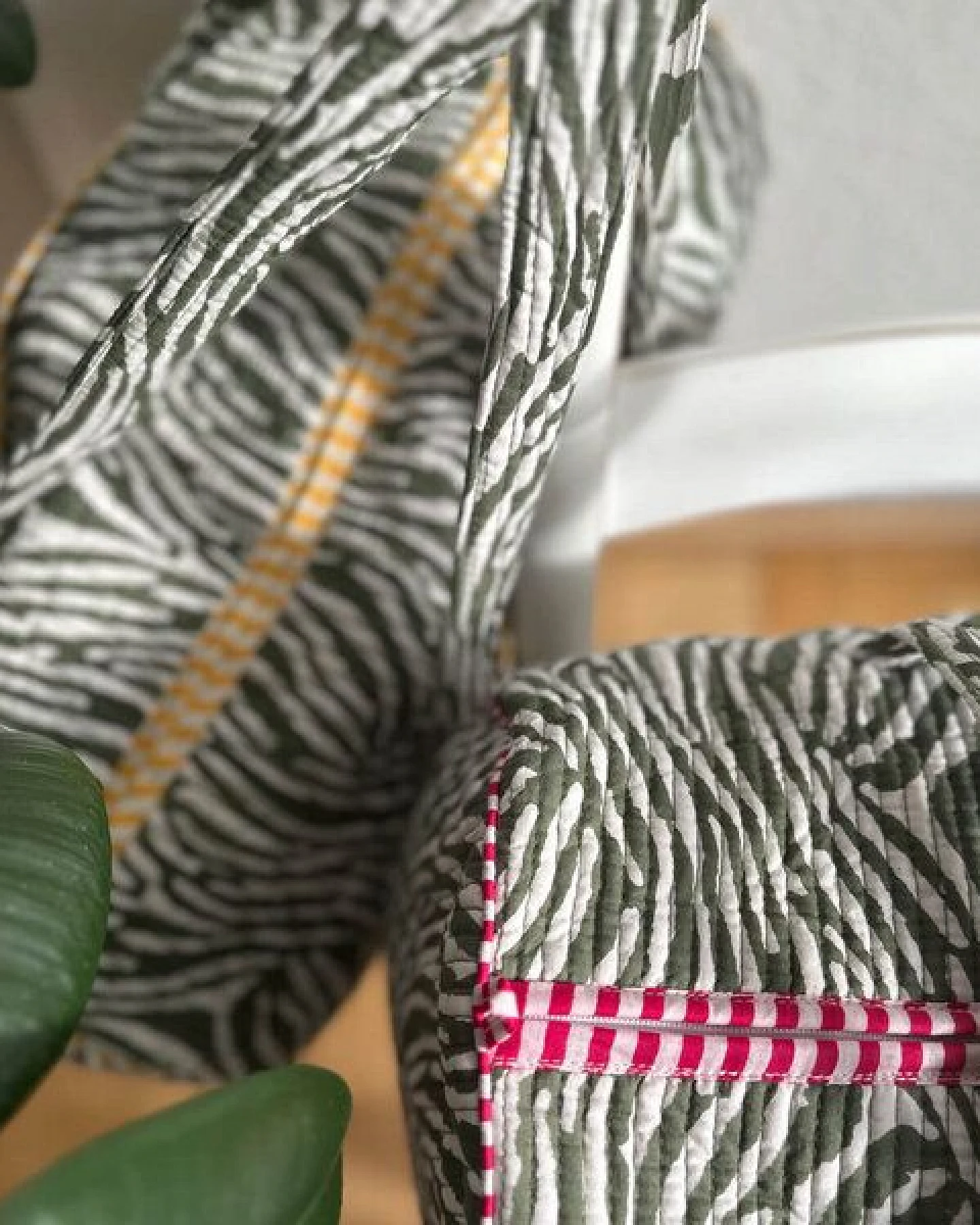 KIKOONI handgefertigte große Baumwolltasche "K. Shopper" – Ansicht 4