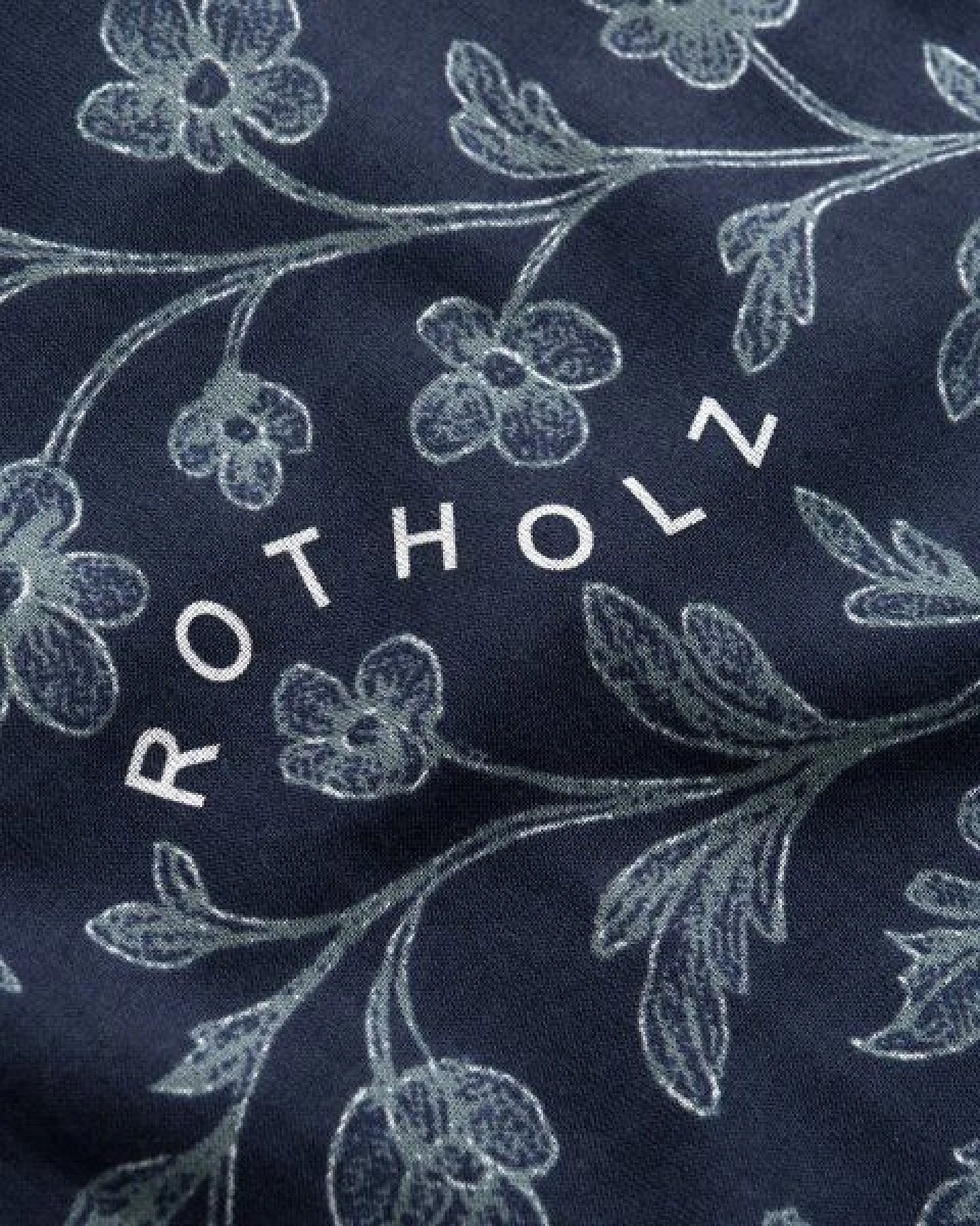 Rotholz - Tuch Flowery Bandana – Ansicht 2