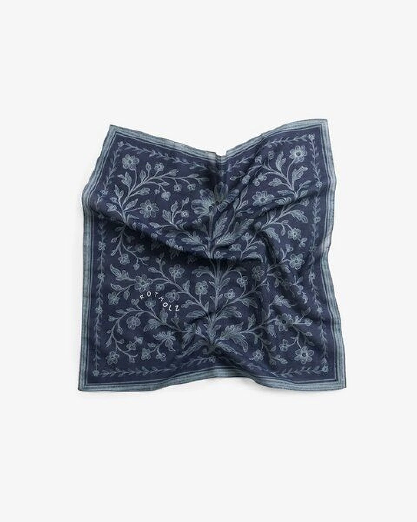 Rotholz - Tuch Flowery Bandana – Ansicht 3
