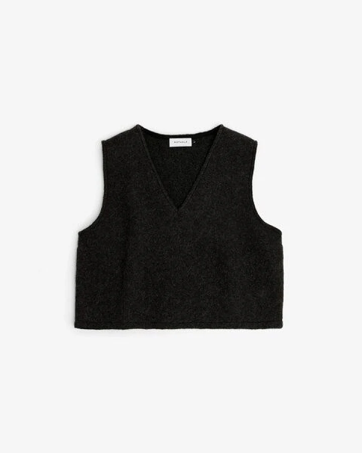 Rotholz Damen Weste - Cropped Vest