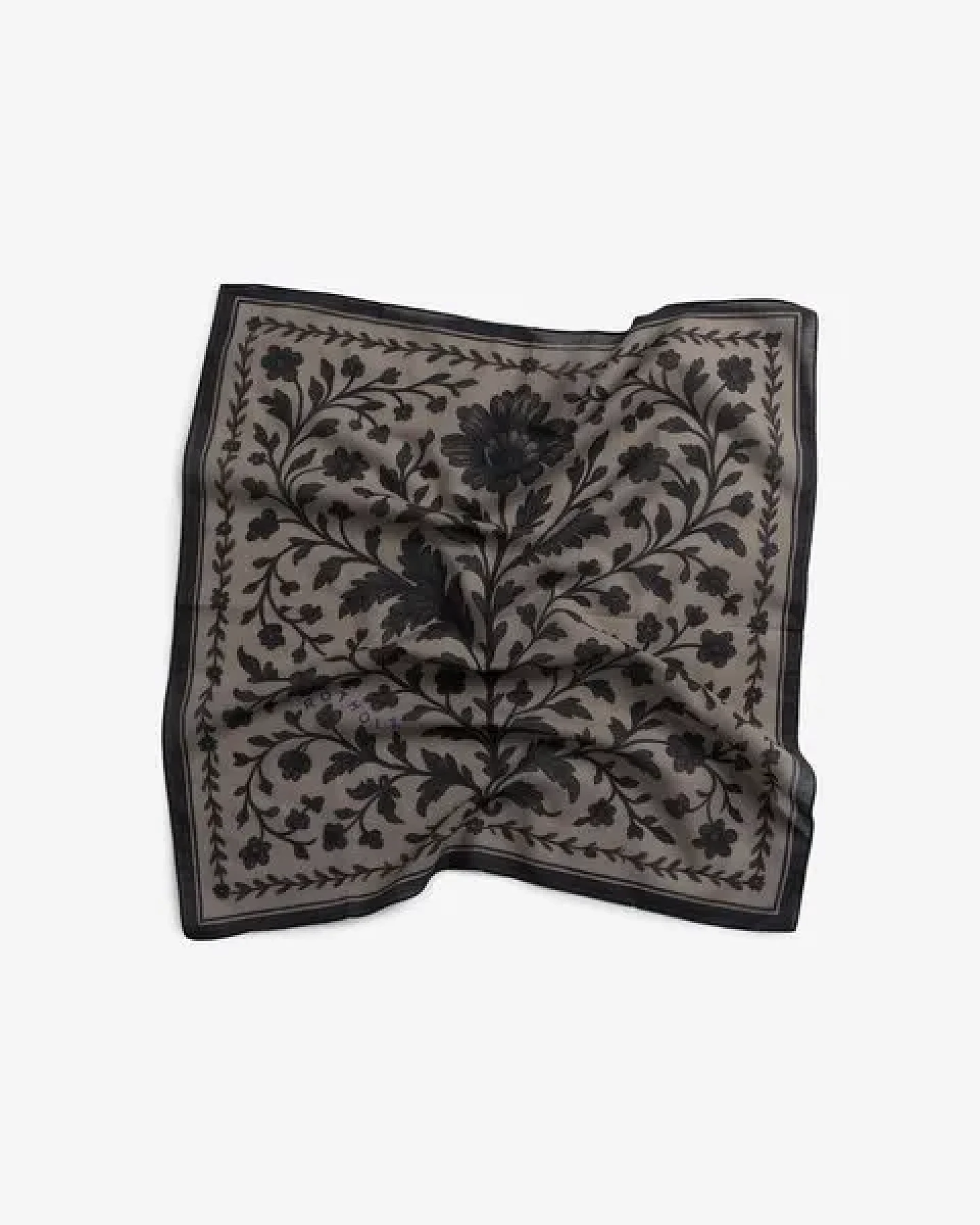 Rotholz - Tuch Flowery Bandana – Ansicht 3
