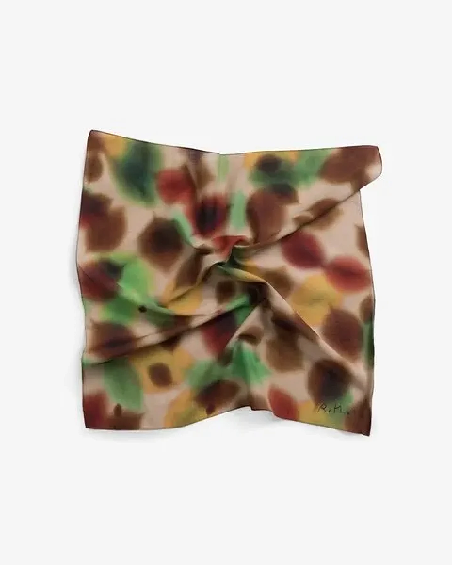 Rotholz - Tuch Flowery Bandana – Ansicht 3