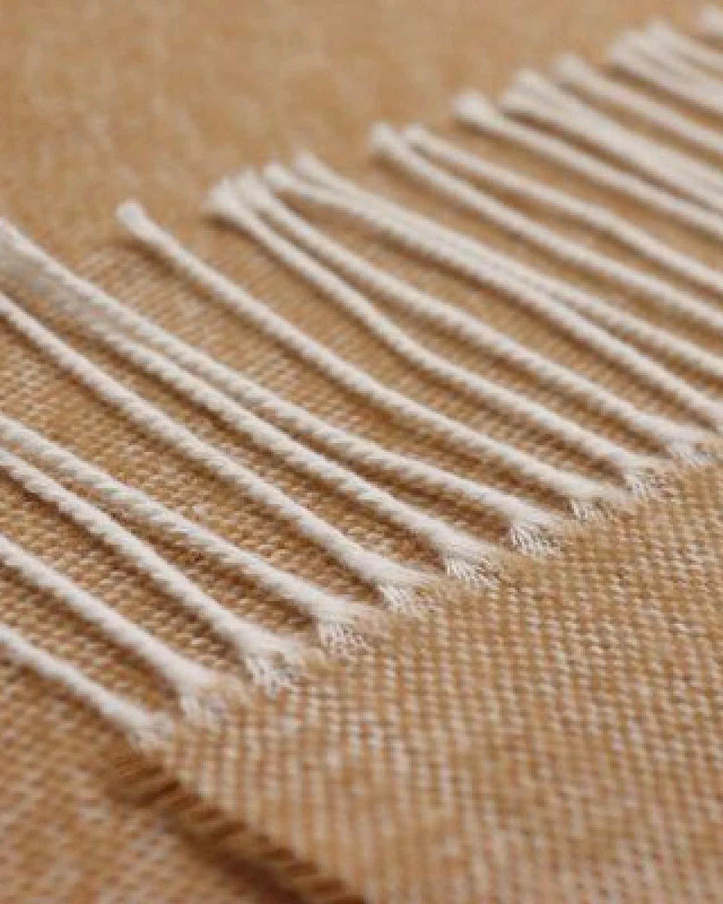 biederlack Fransenplaid Structure - herrlich leicht tolle Farben – Ansicht 3