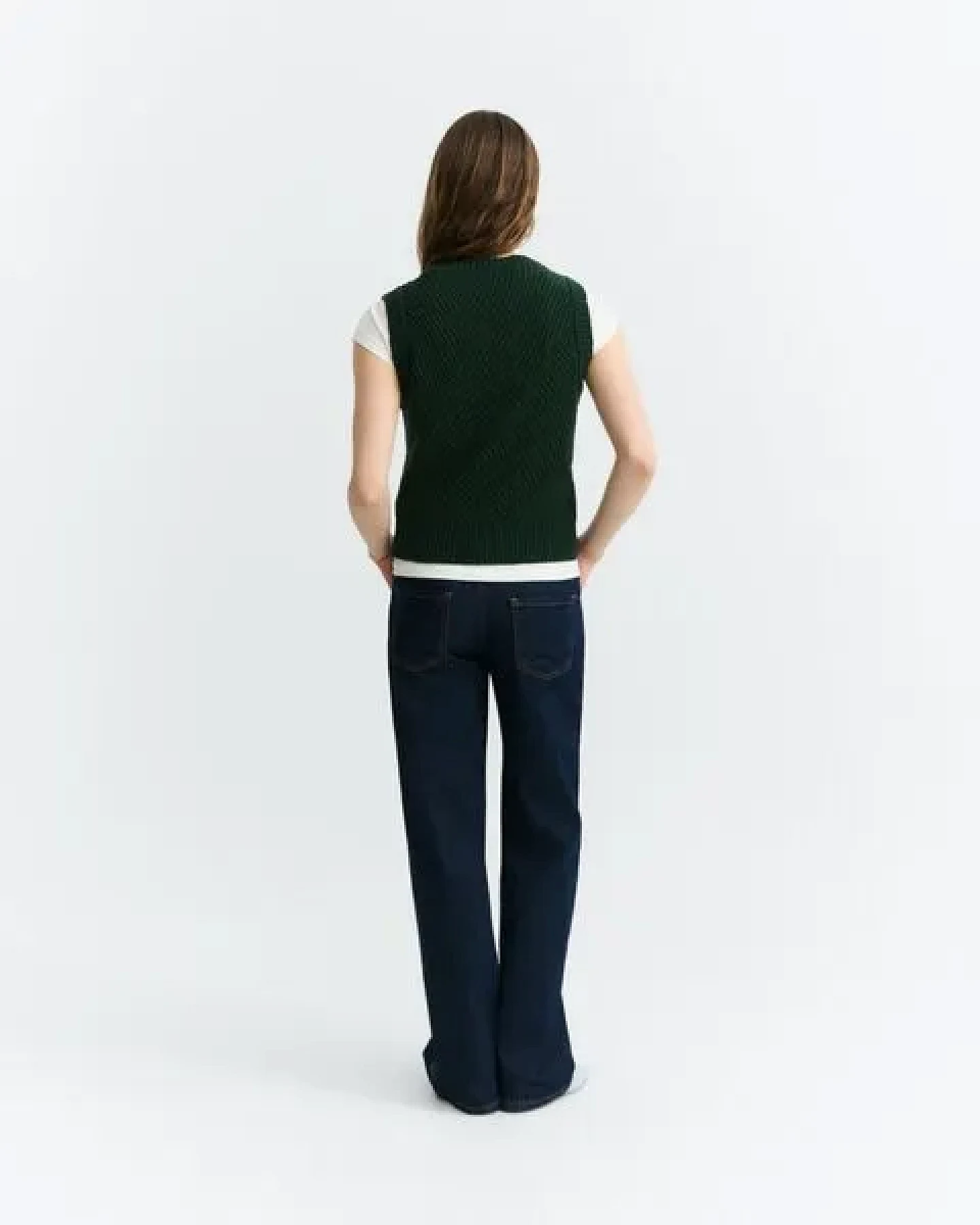 thinking mu Damen Weste - Kaia Knitted Vest - aus Wolle – Ansicht 4