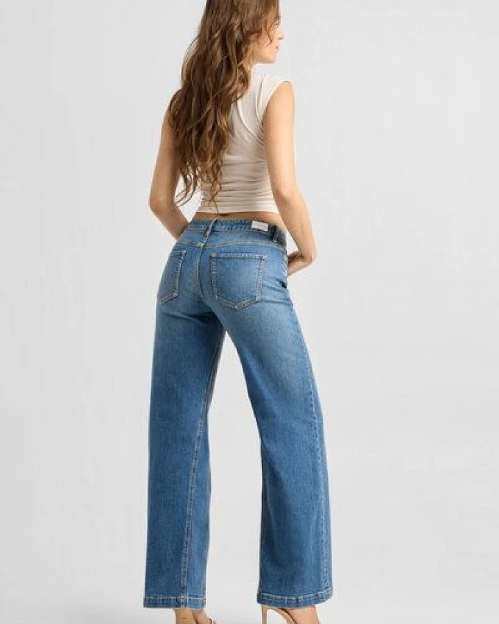 Damen Jeans - Tweet Retro Flare Minimal Stretch DAWN Bio-Baumwolle