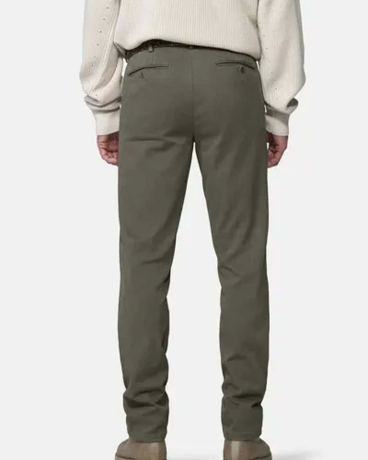 MEYER ACTIVE-Chino im Winter Twill – Ansicht 3