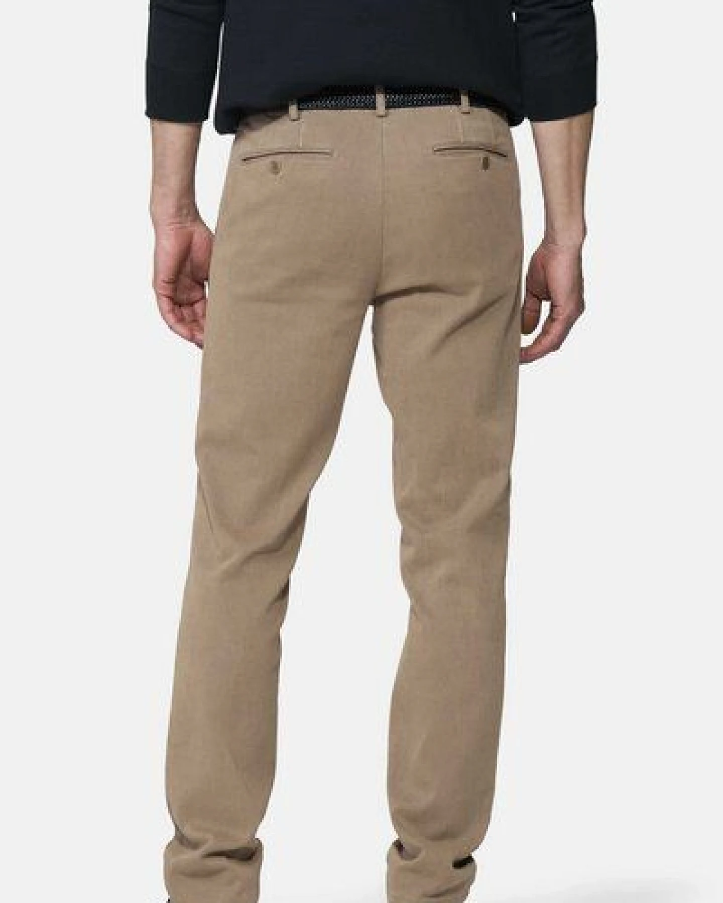 MEYER ACTIVE-Chino im Winter Twill – Ansicht 3