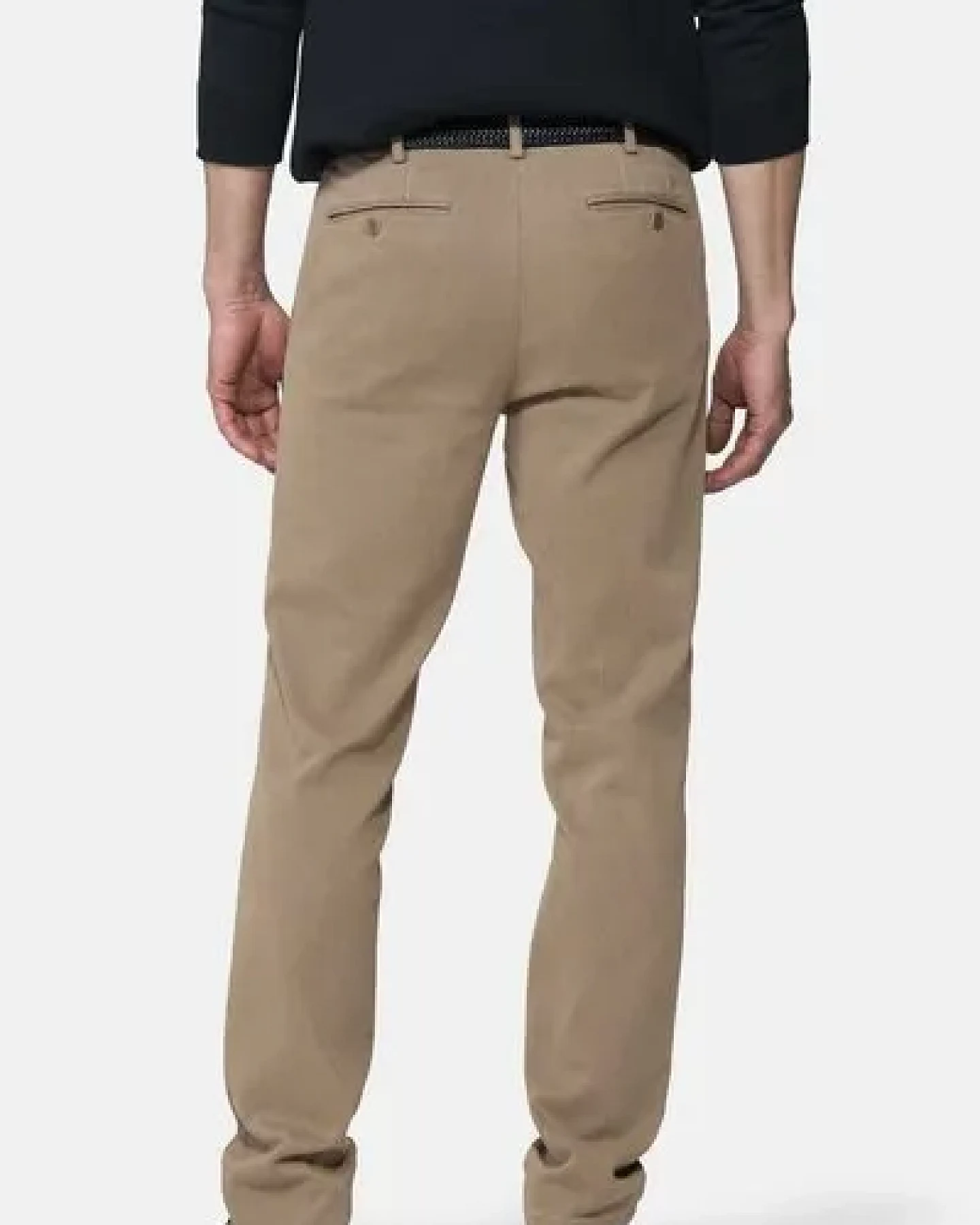 MEYER ACTIVE-Chino im Winter Twill – Ansicht 3