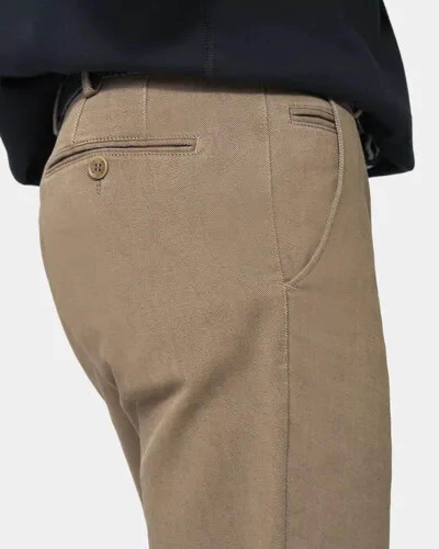 MEYER ACTIVE-Chino im Winter Twill – Ansicht 4