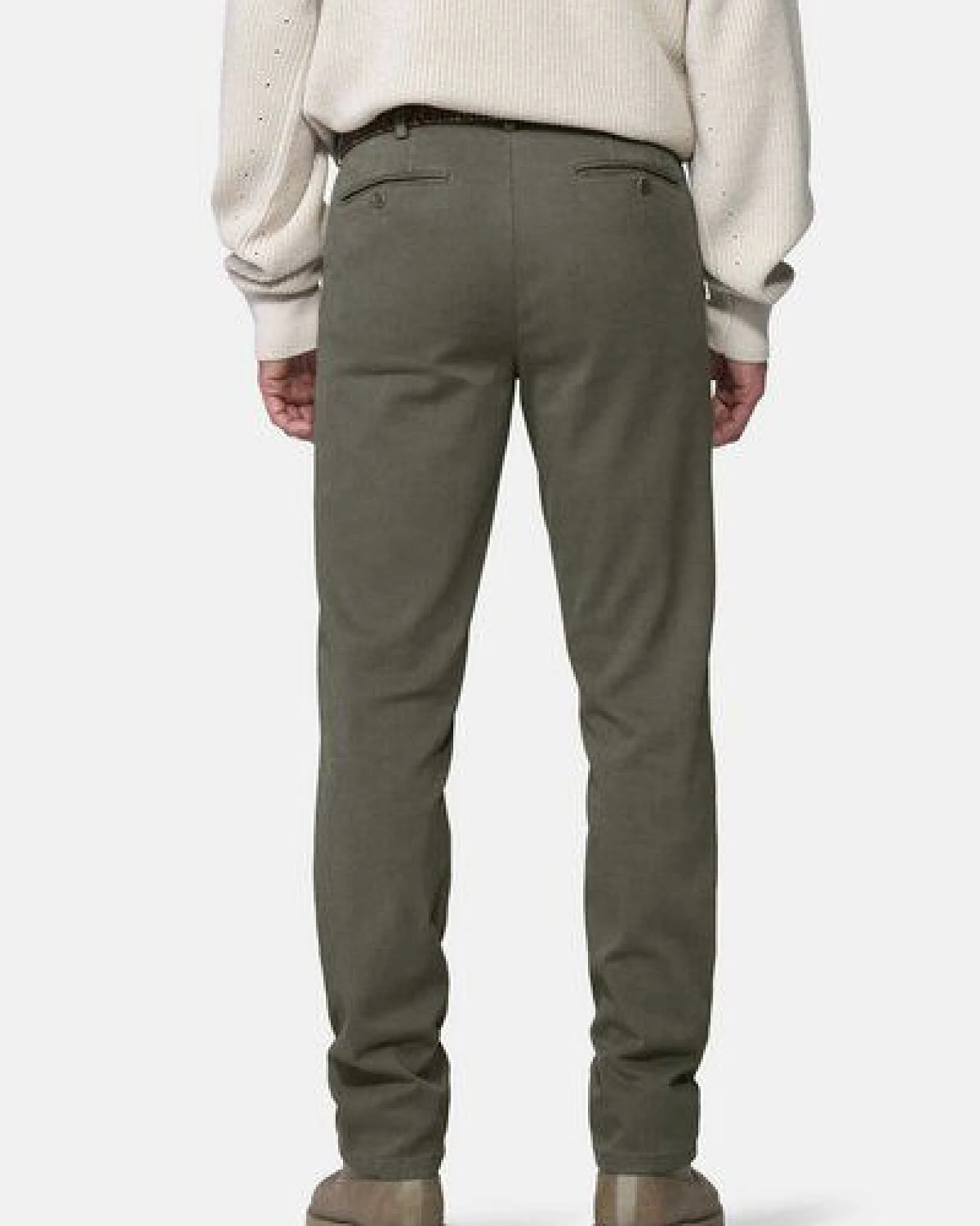 MEYER ACTIVE-Chino im Winter Twill – Ansicht 3