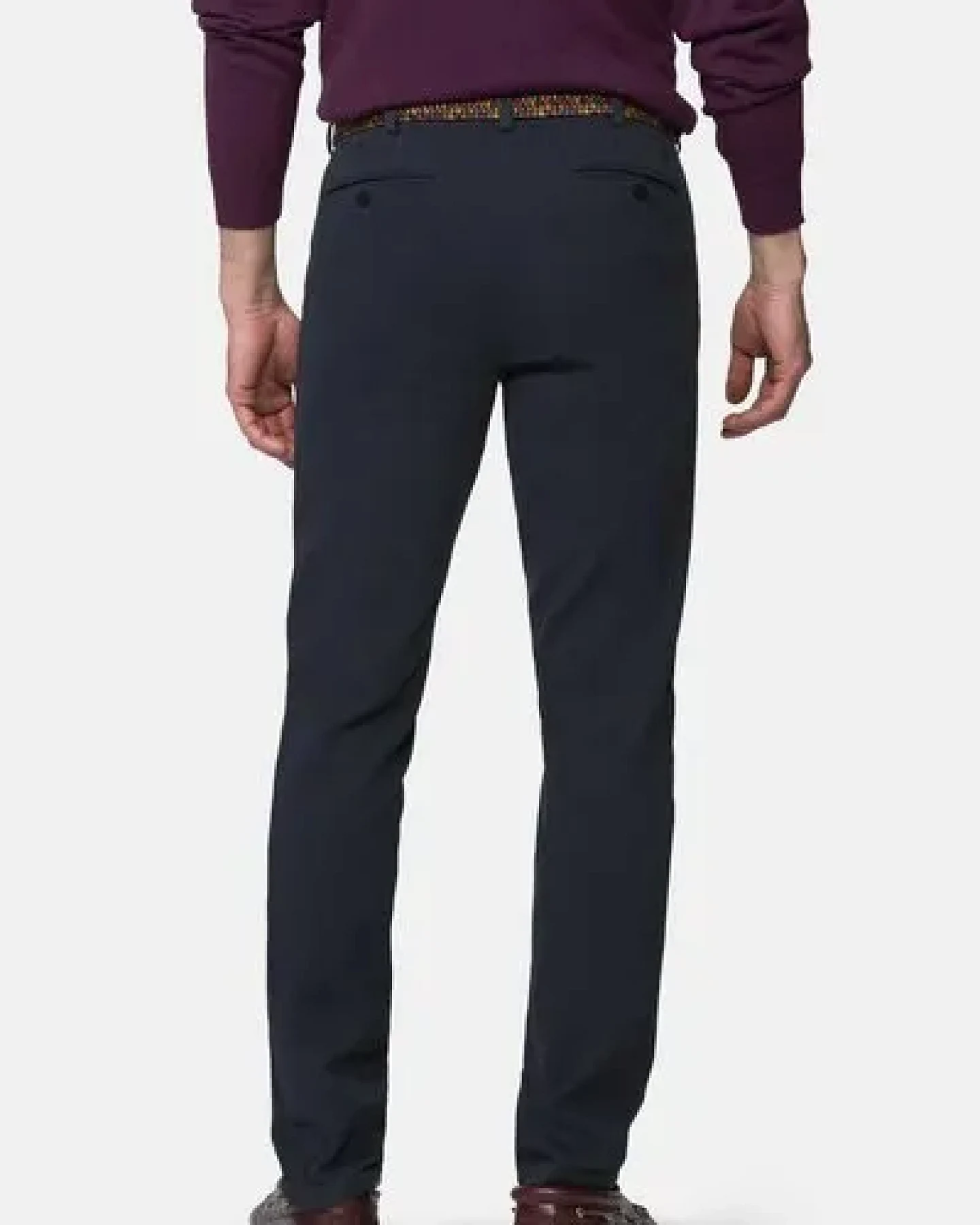 MEYER ACTIVE-Chino im Winter Twill – Ansicht 3