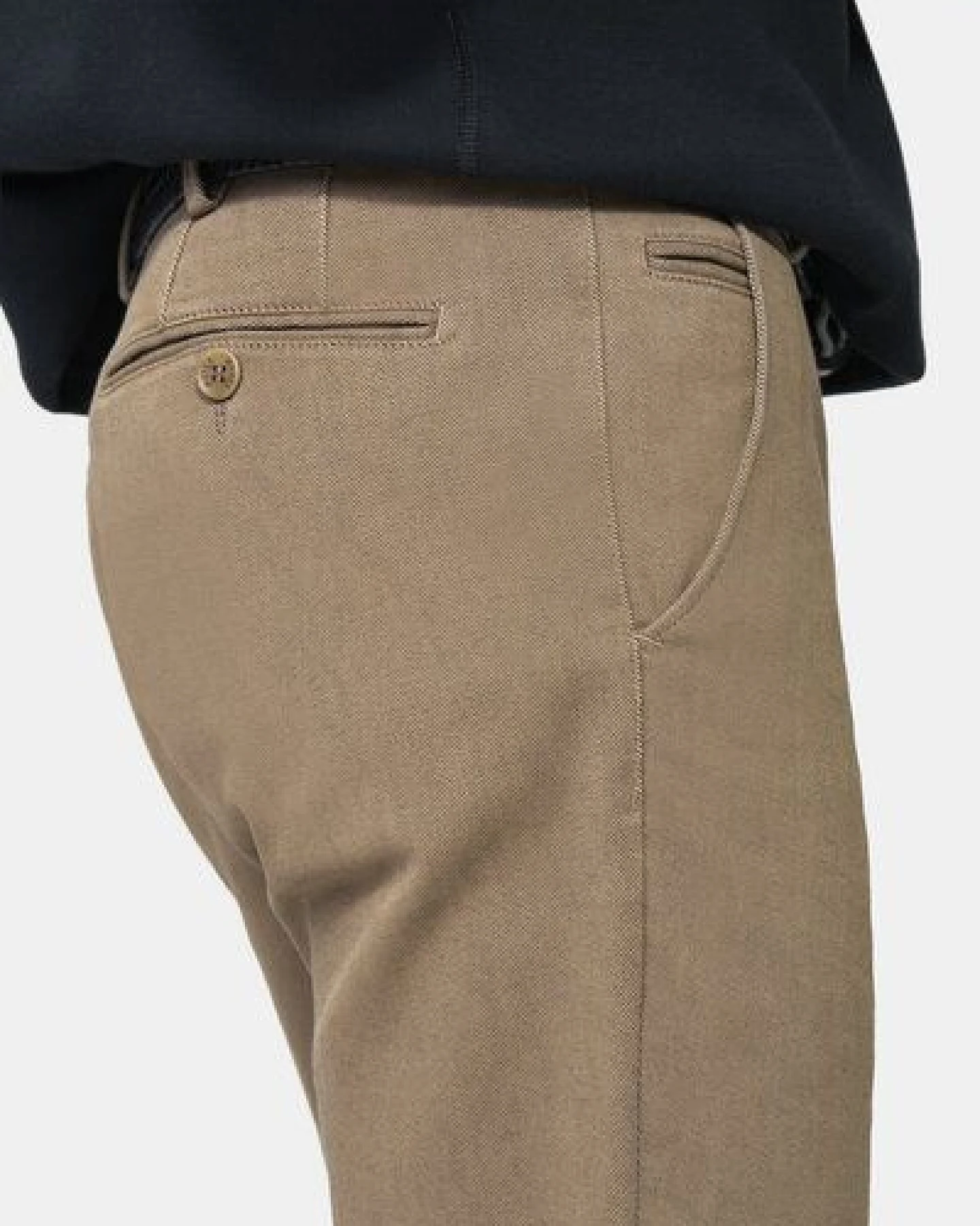 MEYER ACTIVE-Chino im Winter Twill – Ansicht 4