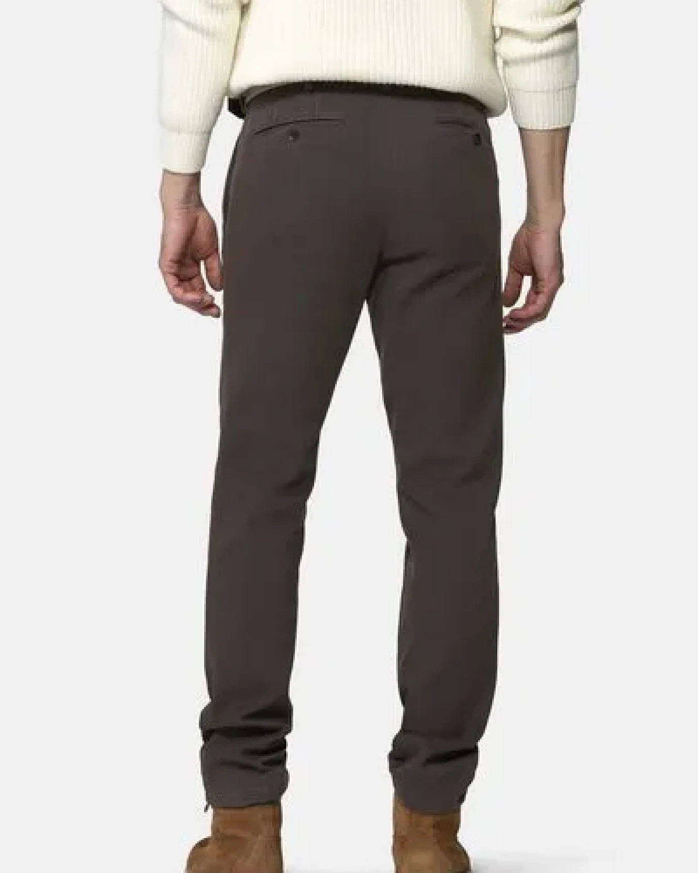 MEYER ACTIVE-Chino im Winter Twill – Ansicht 3