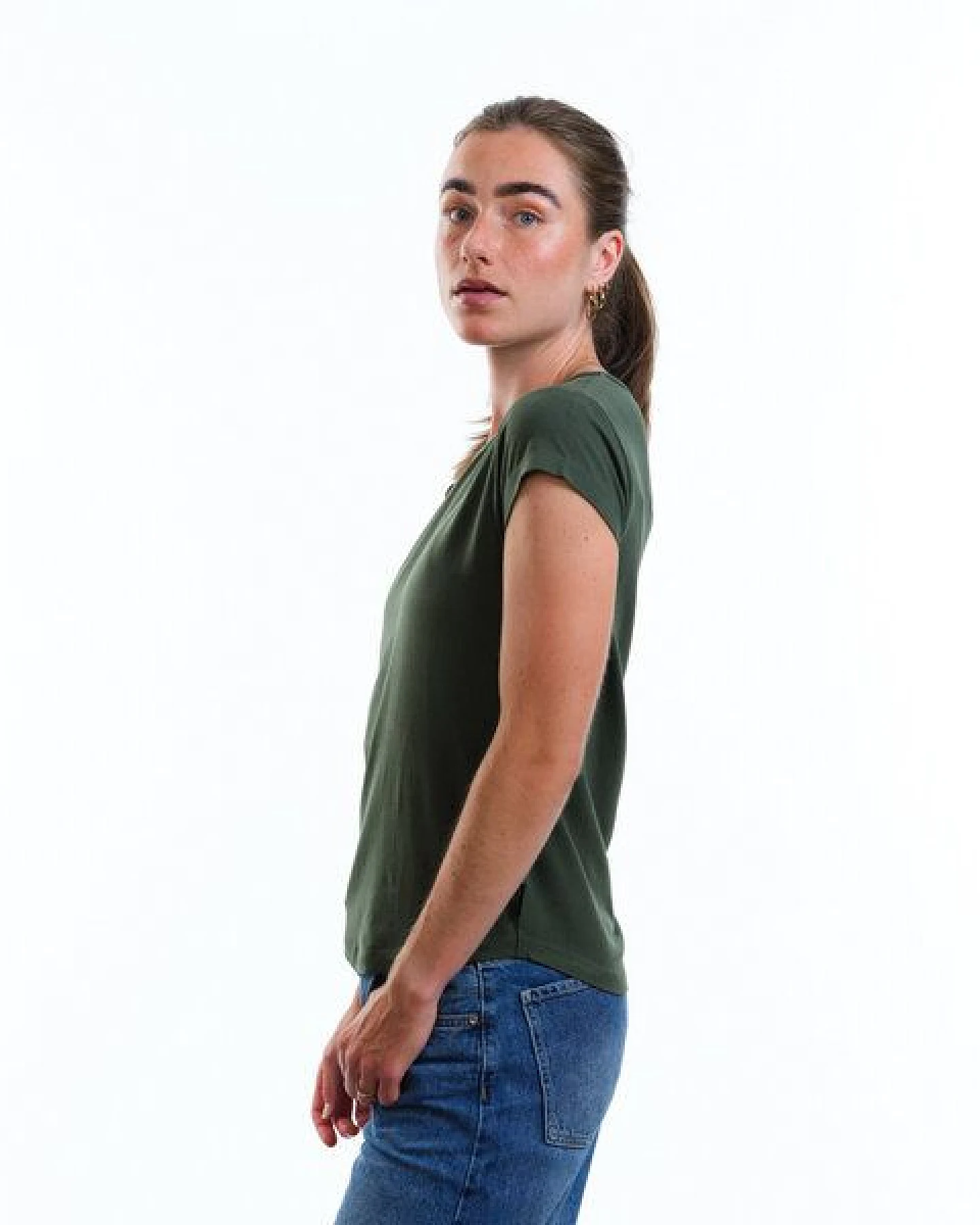 GARY MASH Basic T-Shirt Asheville aus TENCEL Lyocell Mix – Ansicht 2