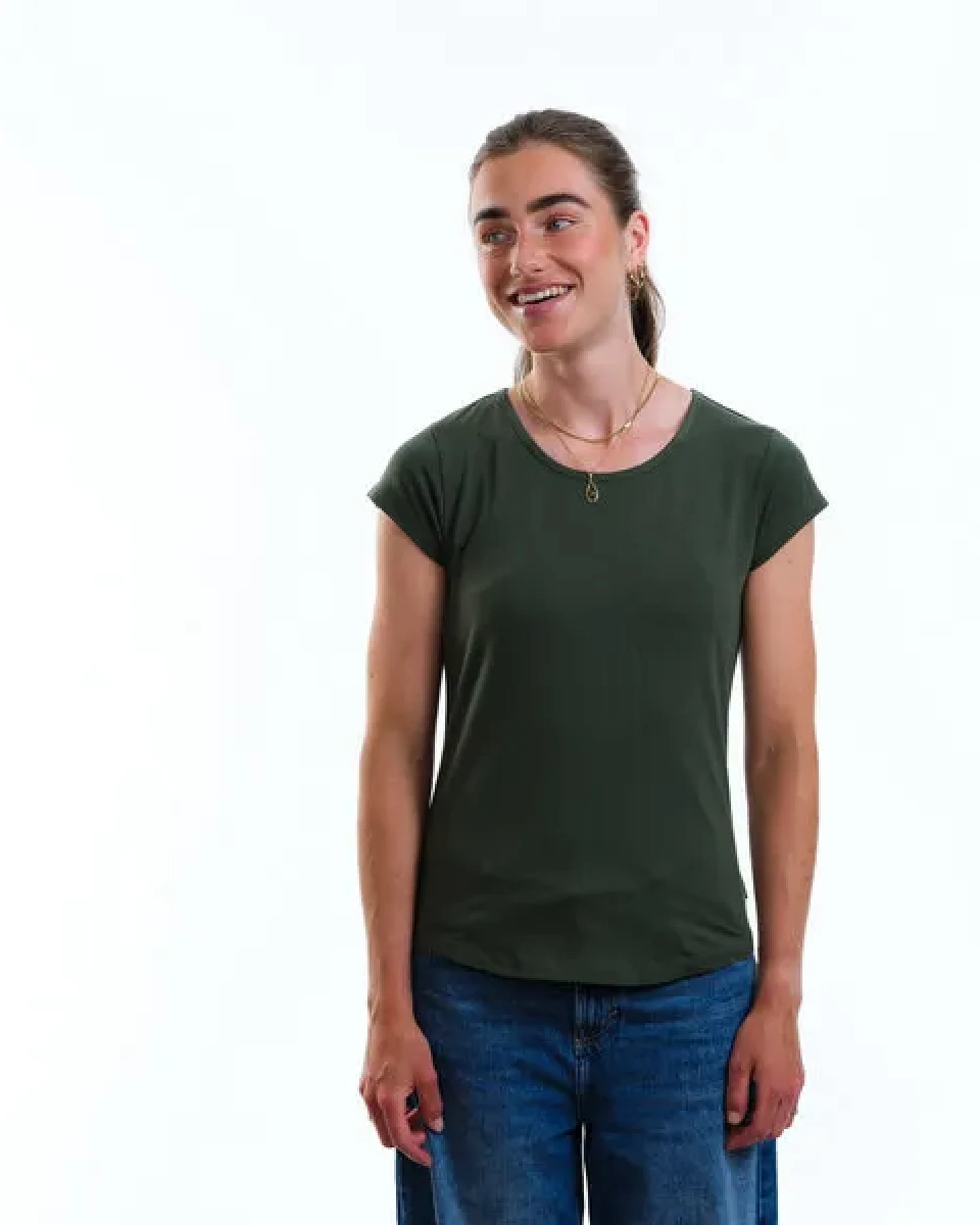 GARY MASH Basic T-Shirt Asheville aus TENCEL Lyocell Mix – Ansicht 3