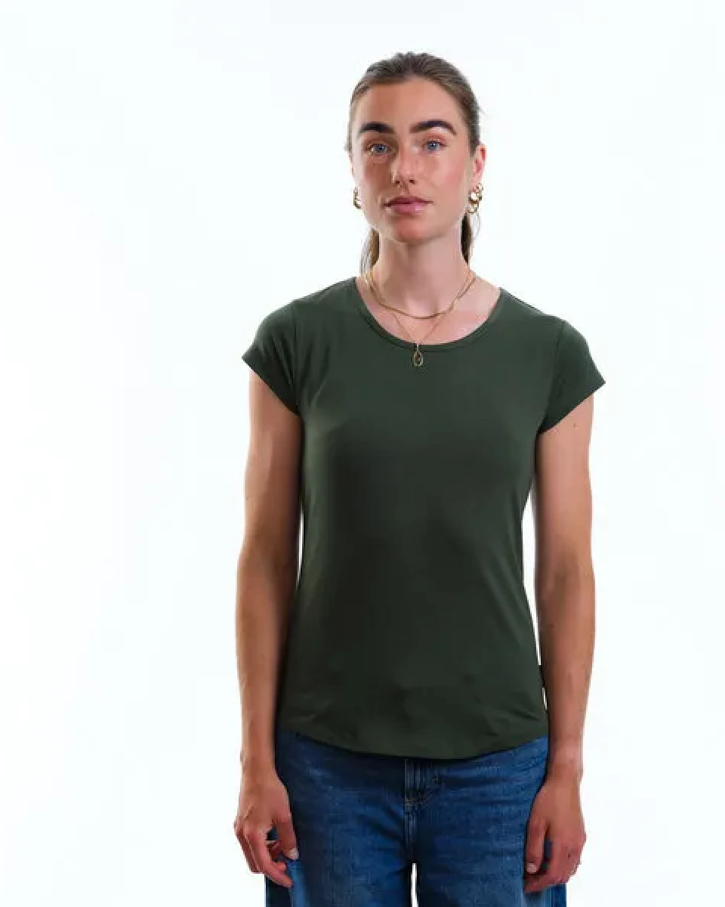 GARY MASH Basic T-Shirt Asheville aus TENCEL Lyocell Mix – Ansicht 4