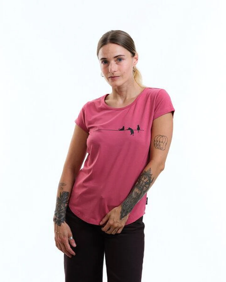 GARY MASH Shirt Asheville Katzen aus TENCEL Lyocell Mix