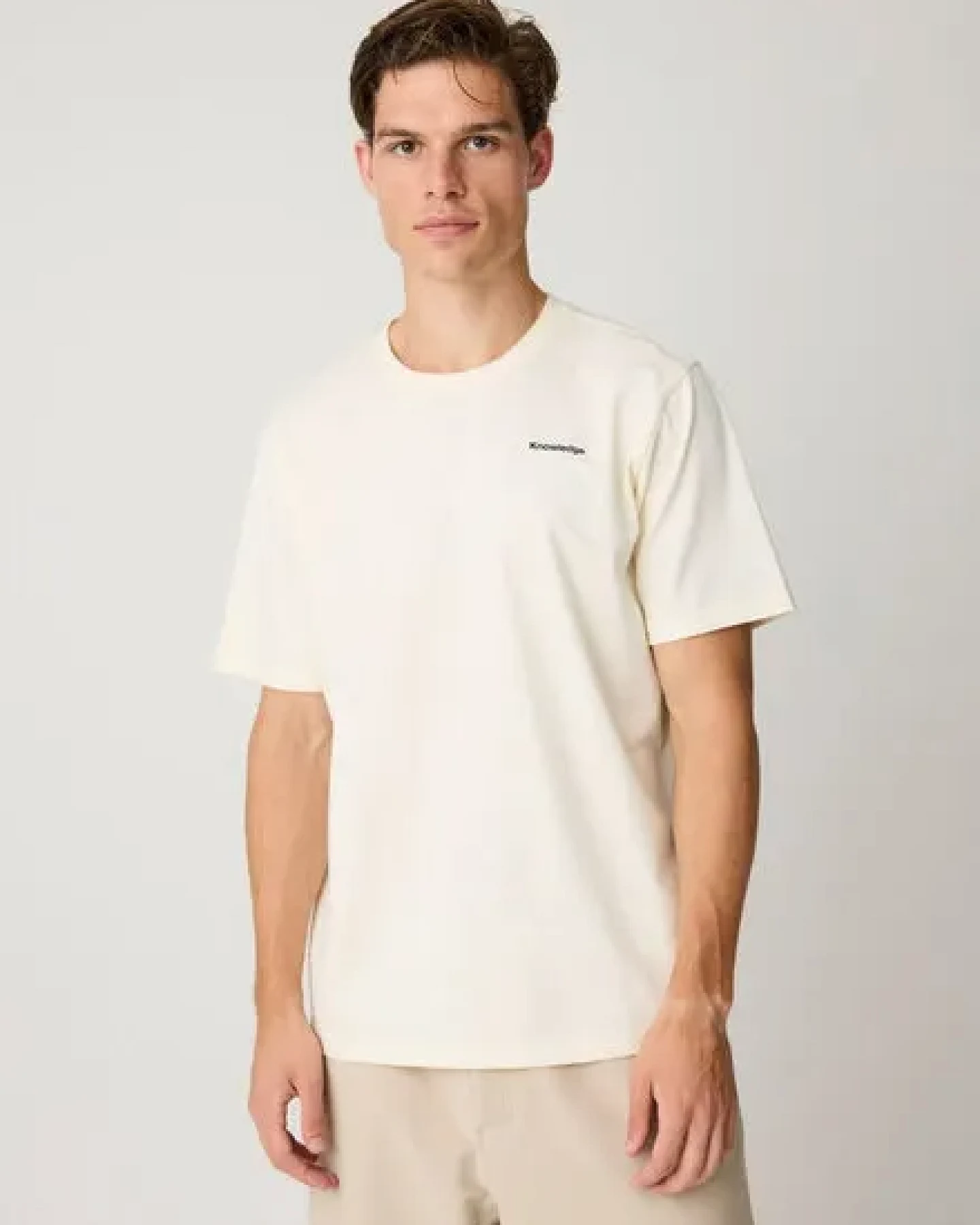KnowledgeCotton Apparel T-Shirt mit Rückenprint aus Bio-Baumwolle – Ansicht 2