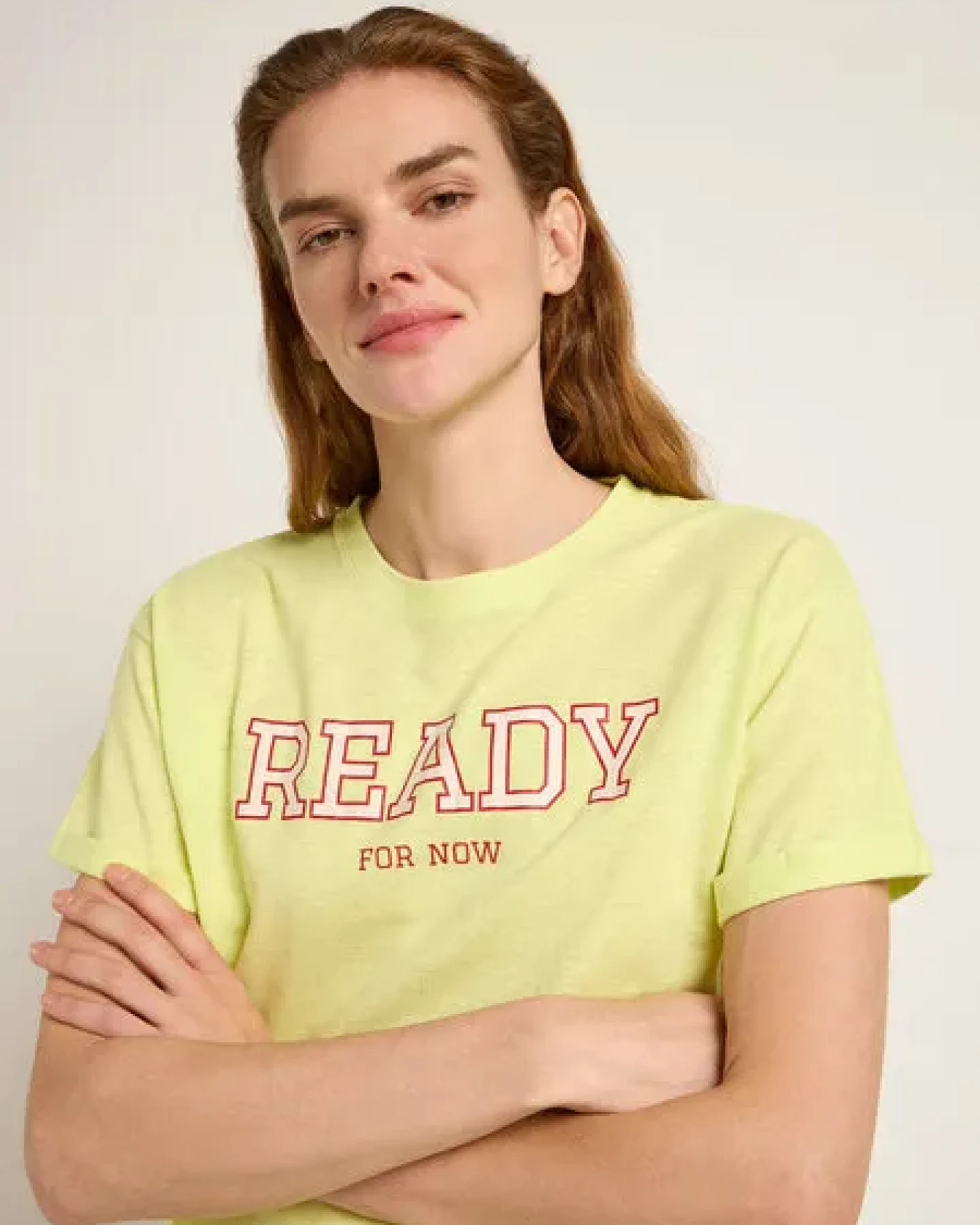 LANIUS Statementshirt "READY" (OCS) aus Hanf und Bio-Baumwolle – Ansicht 4