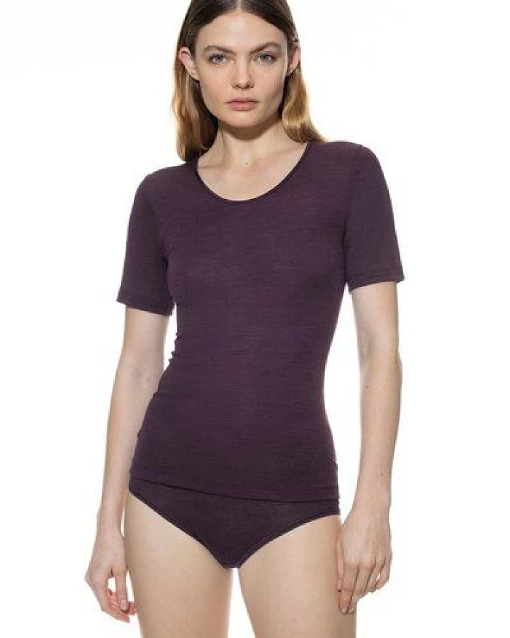 Mey 1/2 Arm Shirt aus Merinowolle "Exquisite"