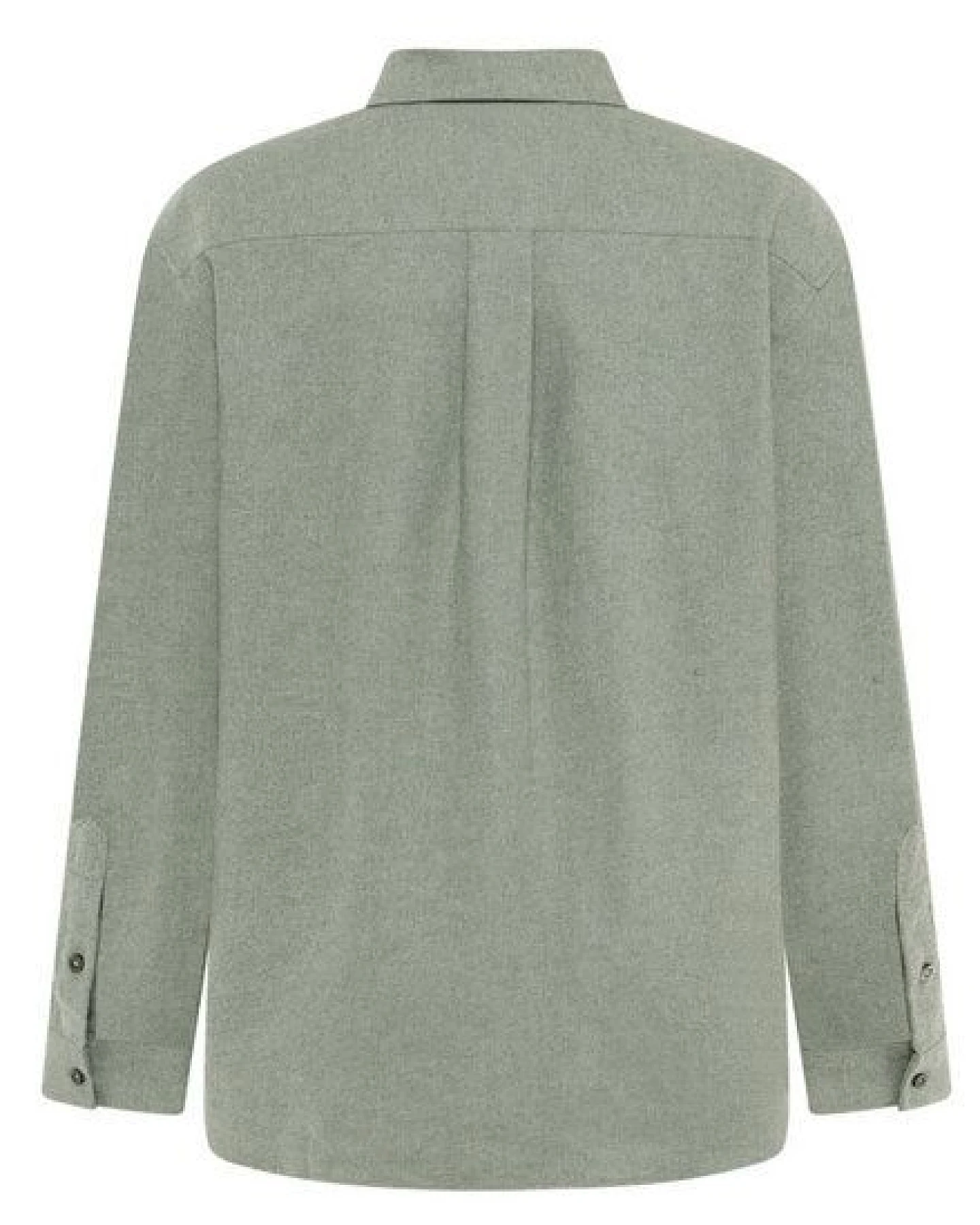 KnowledgeCotton Apparel Lockeres Flanellhemd VEGA aus Bio-Baumwolle – Ansicht 3