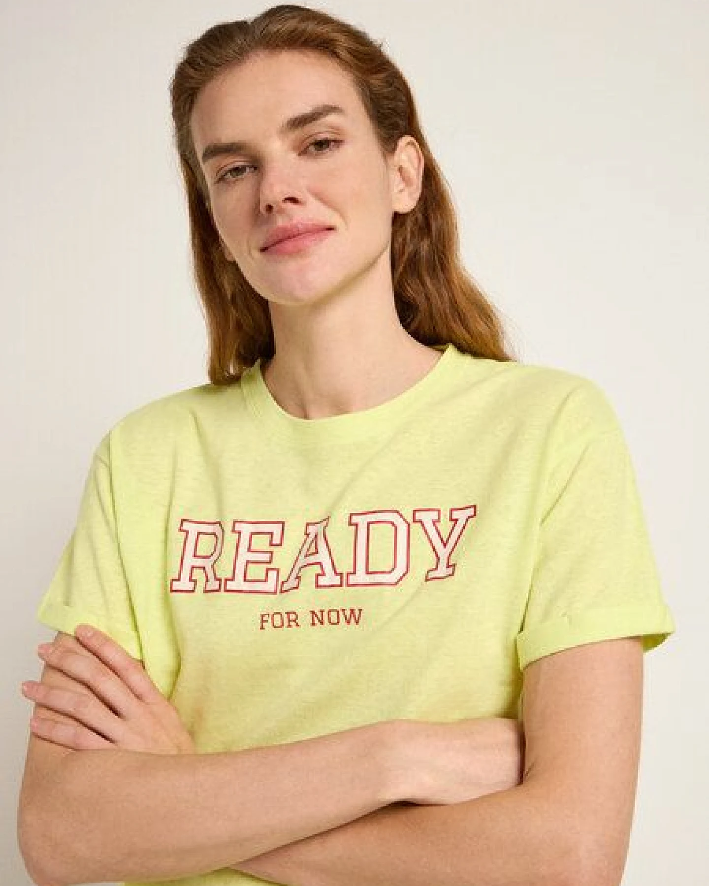 LANIUS Statementshirt "READY" (OCS) aus Hanf und Bio-Baumwolle – Ansicht 4