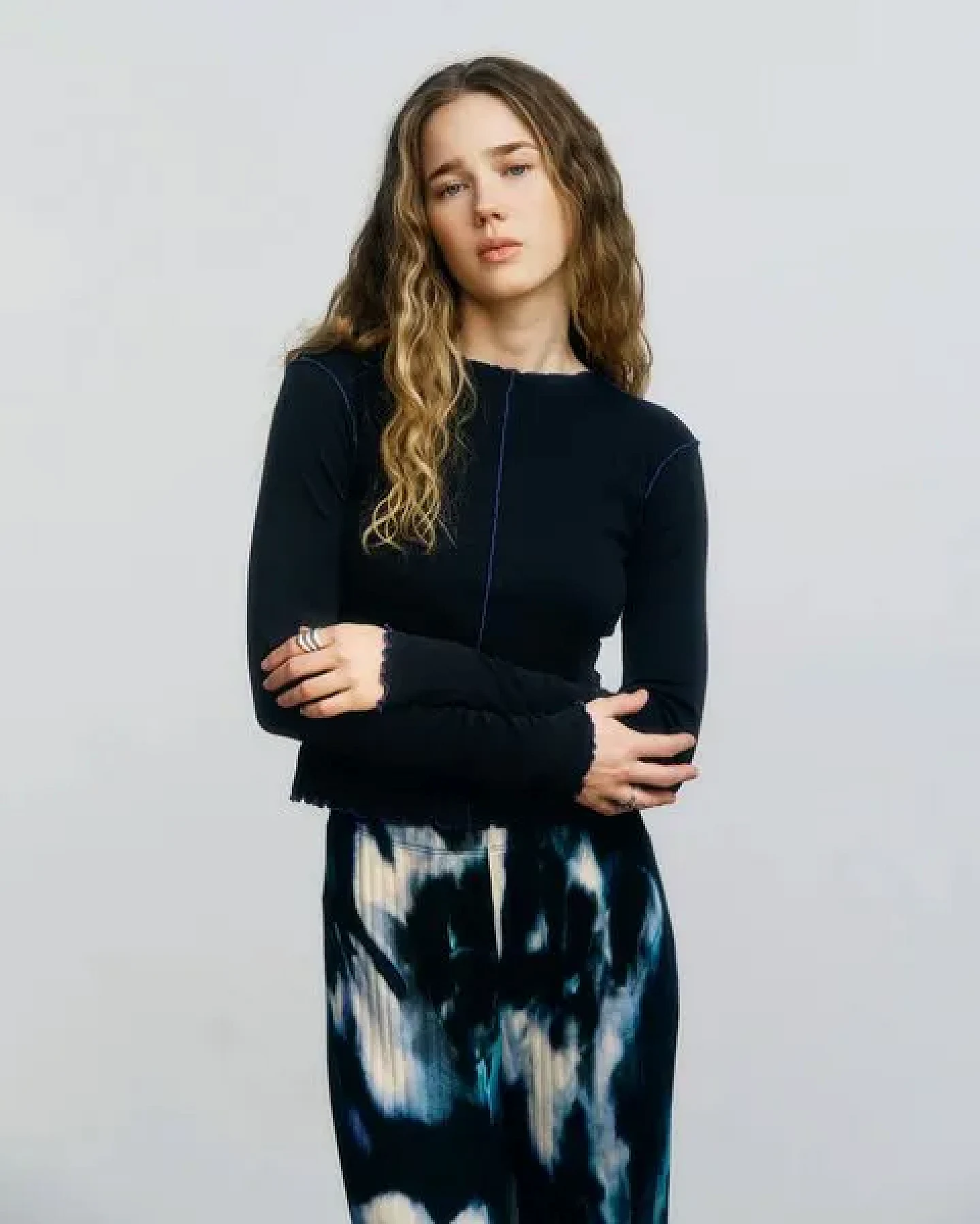 Rotholz - Pin-Tucked Longsleeve – Ansicht 2