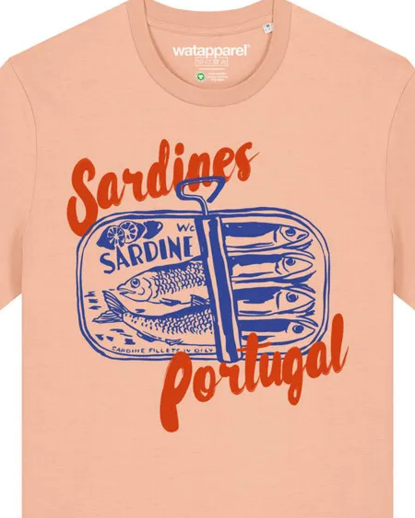 watapparel T-Shirt Unisex Sardines Portugal – Ansicht 3