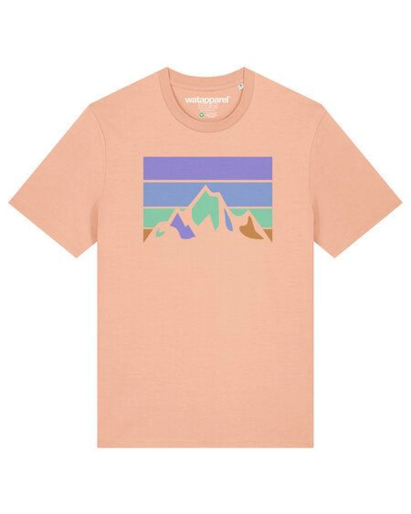 watapparel T-Shirt Unisex Retro Landscape – Ansicht 2