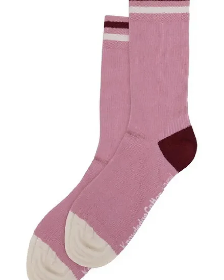 KnowledgeCotton Apparel Stricksocken COLORBLOCK mit Bio-Baumwolle