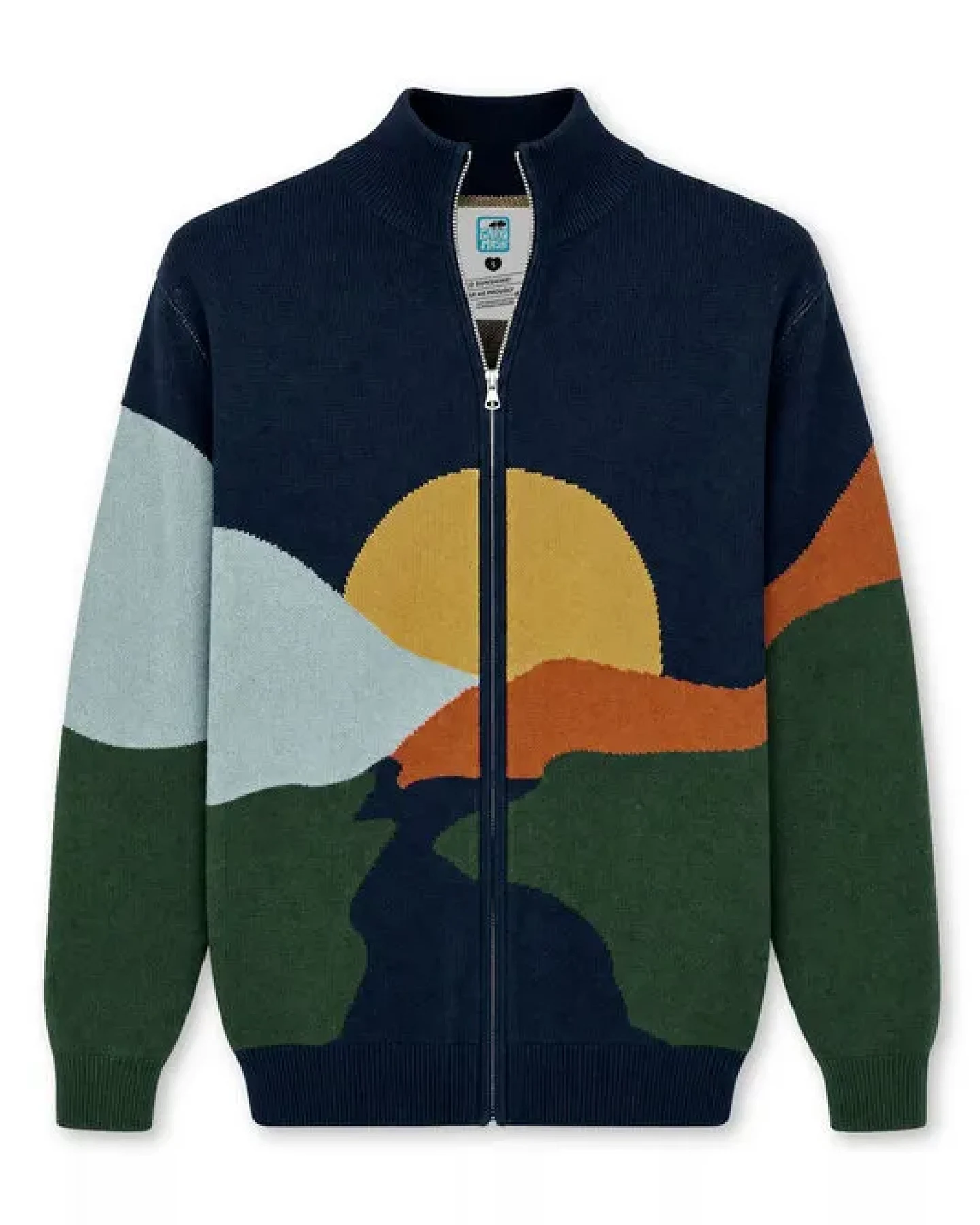 GARY MASH Strickjacke Bryce aus Biobaumwolle – Ansicht 4