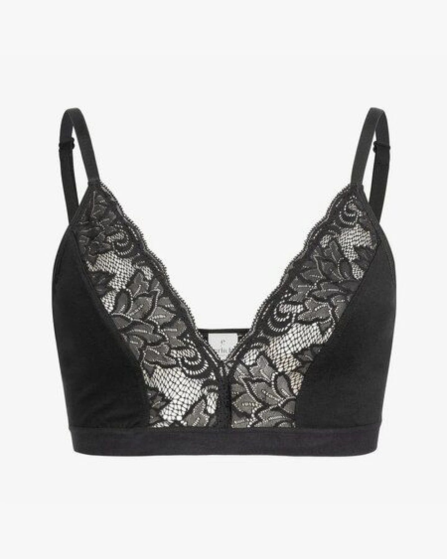 erlich textil Alisa bügelloses Bustier mit Spitze und weichem Modal, made in Europe – Ansicht 4