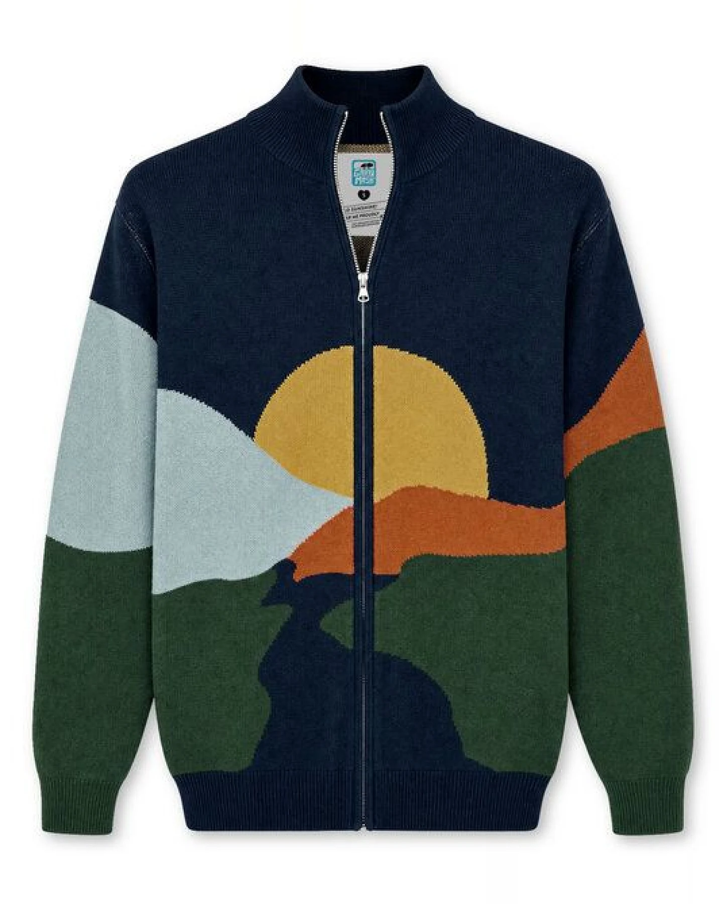 GARY MASH Strickjacke Bryce aus Biobaumwolle – Ansicht 4