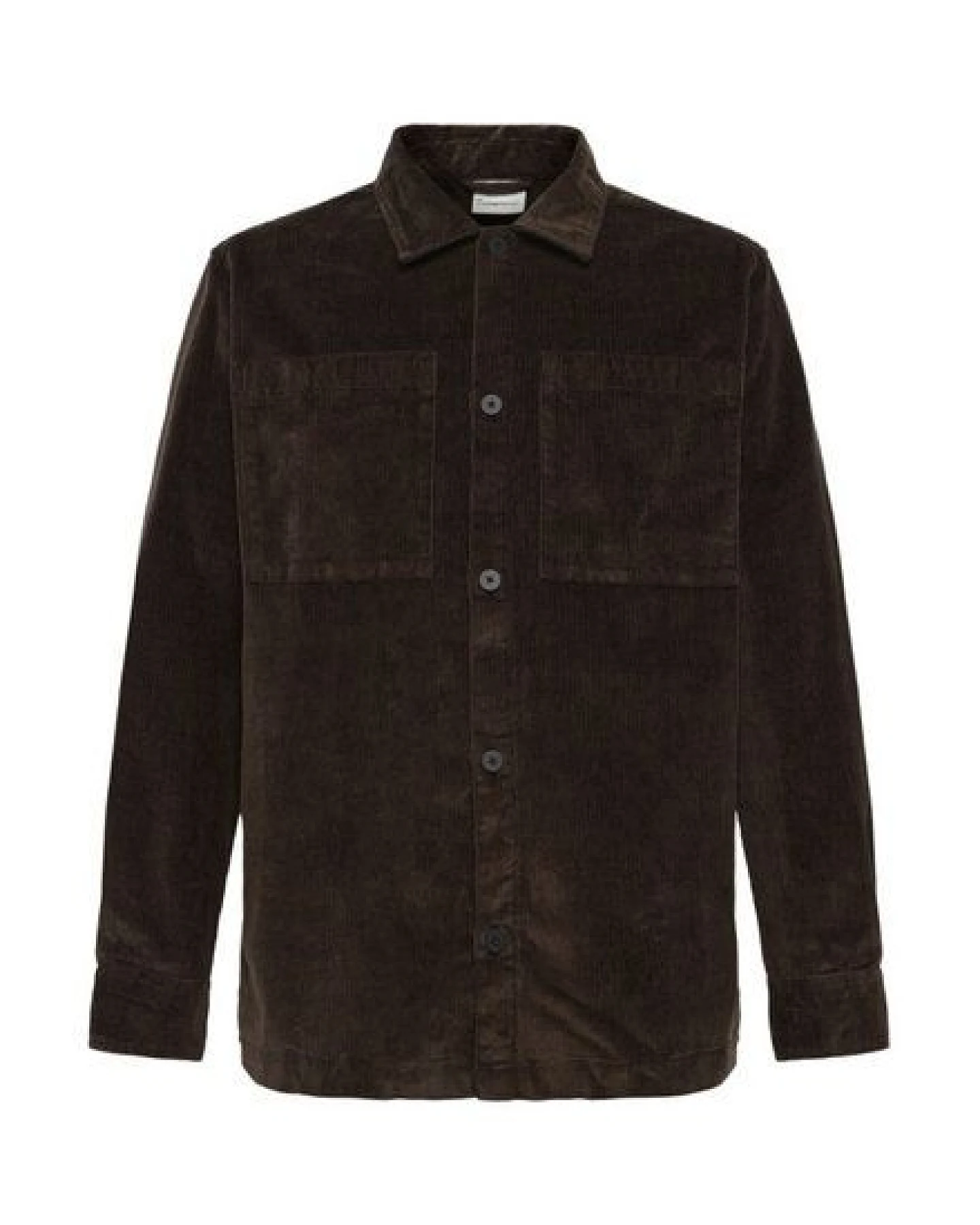 KnowledgeCotton Apparel Lockeres Cord-Overshirt aus Bio-Baumwolle – Ansicht 4
