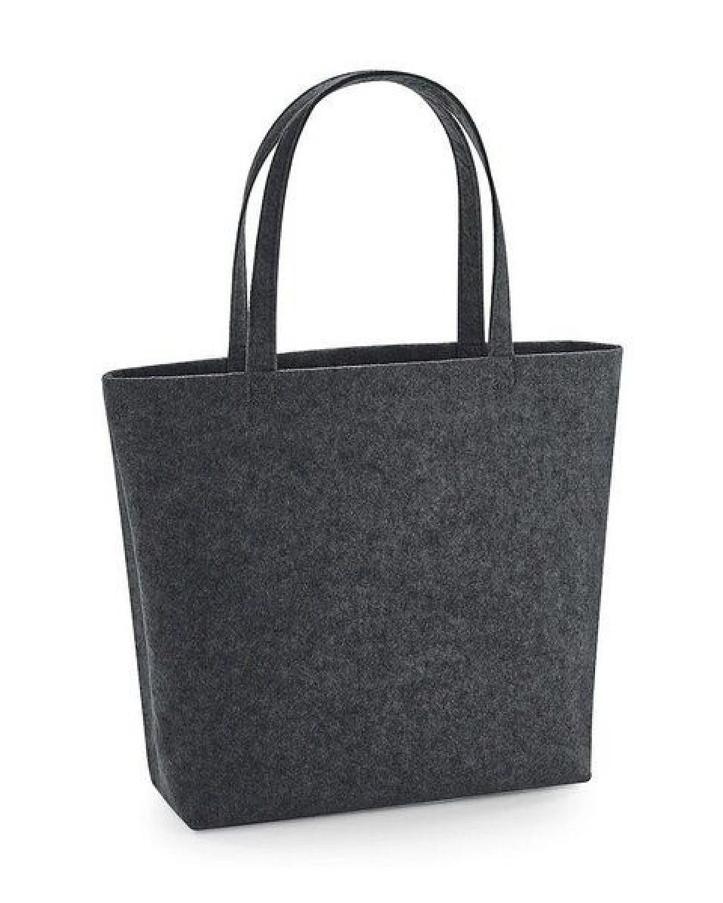 BagBase Filz Shopper Einkaufstasche Tasche Umhängetasche Filz aus recyceltem Polyester – Ansicht 3