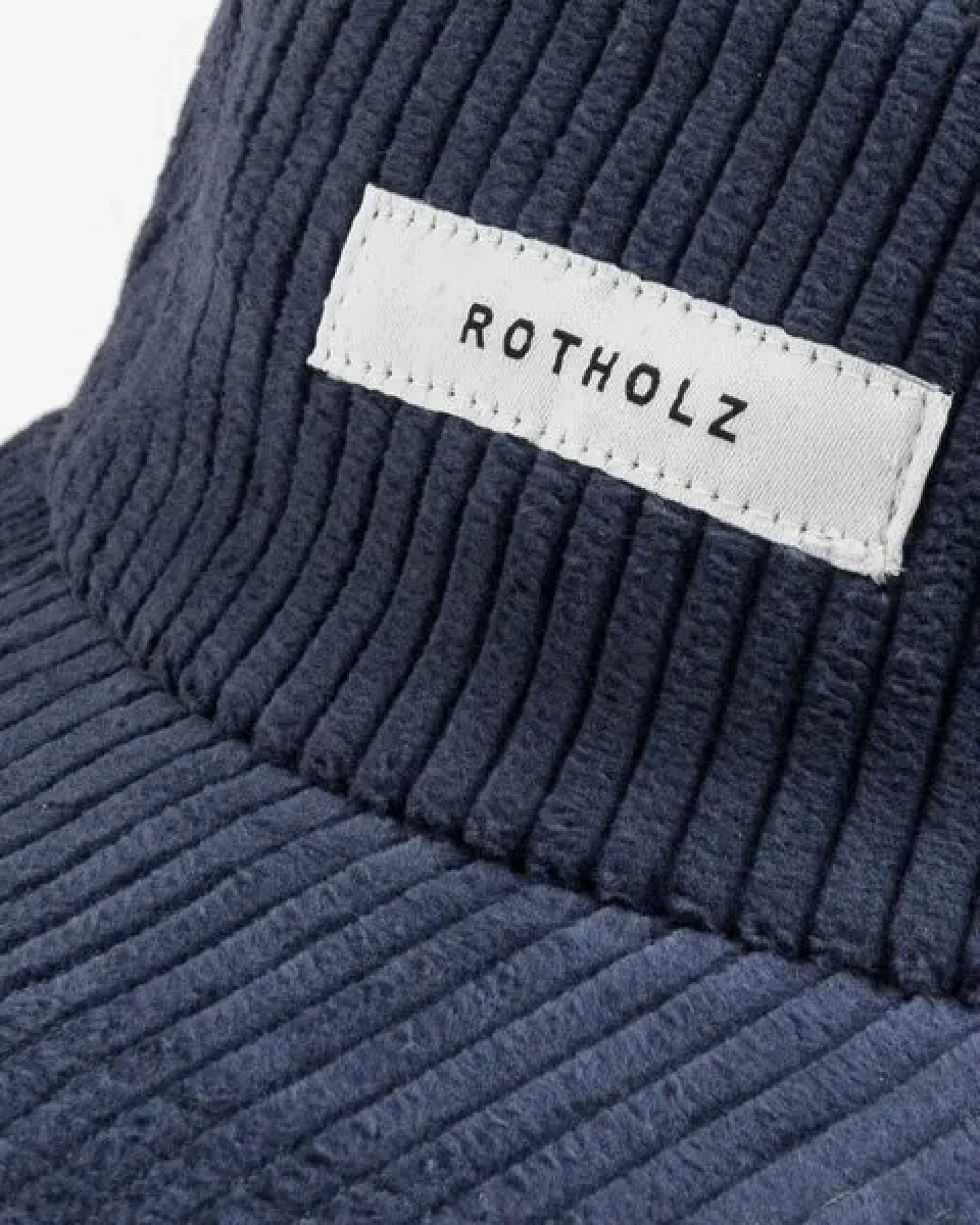 Rotholz Cord 5-Panel Cap aus Bio-Baumwolle – Ansicht 3
